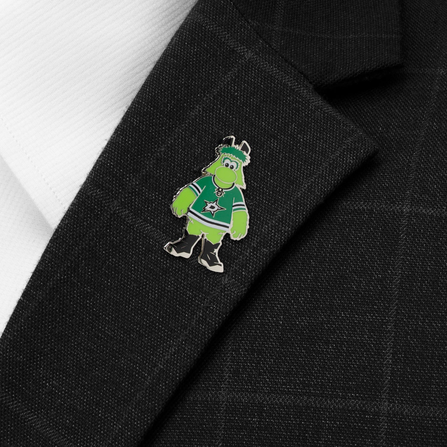 NHL Dallas Stars Mascot Lapel Pin