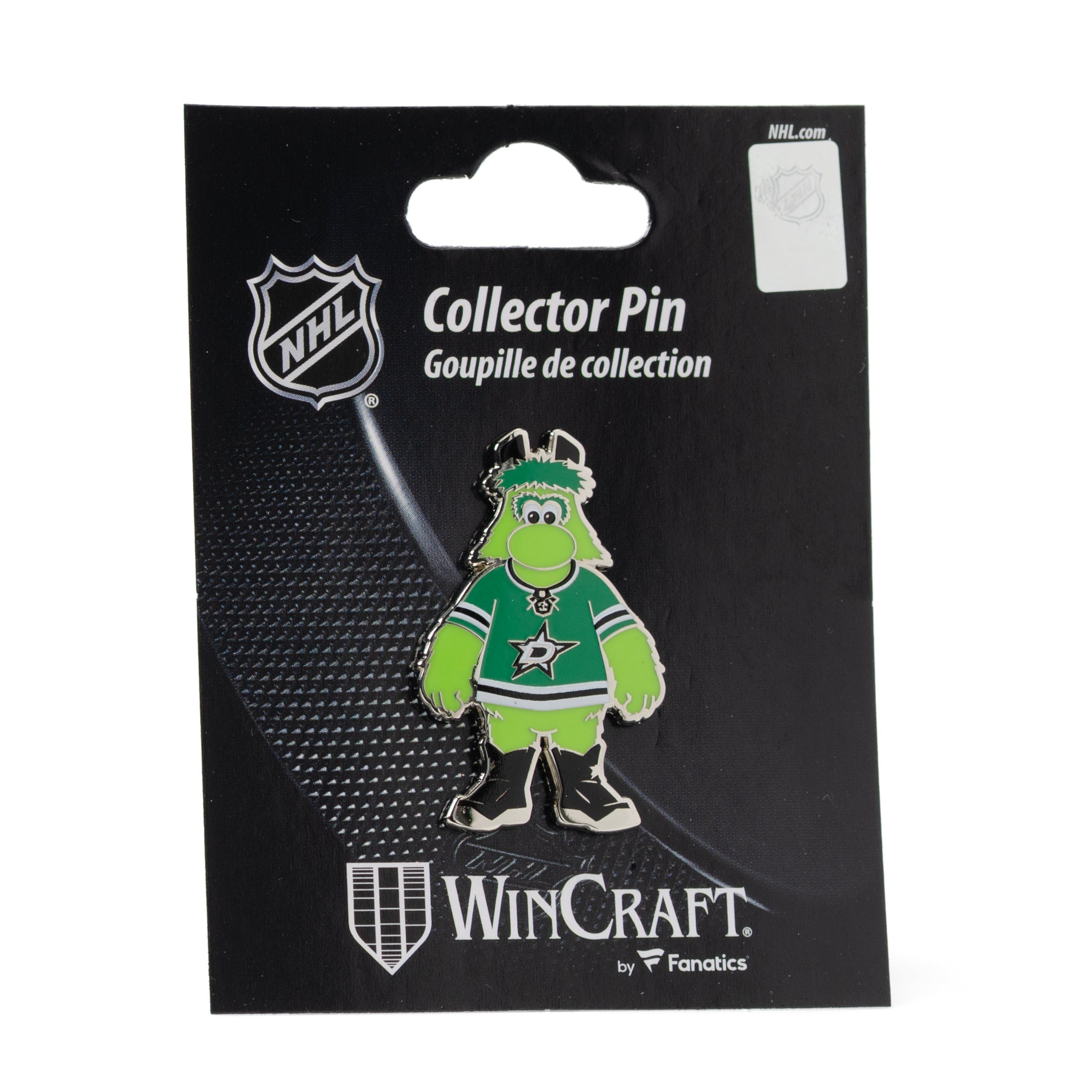 NHL Dallas Stars Mascot Lapel Pin