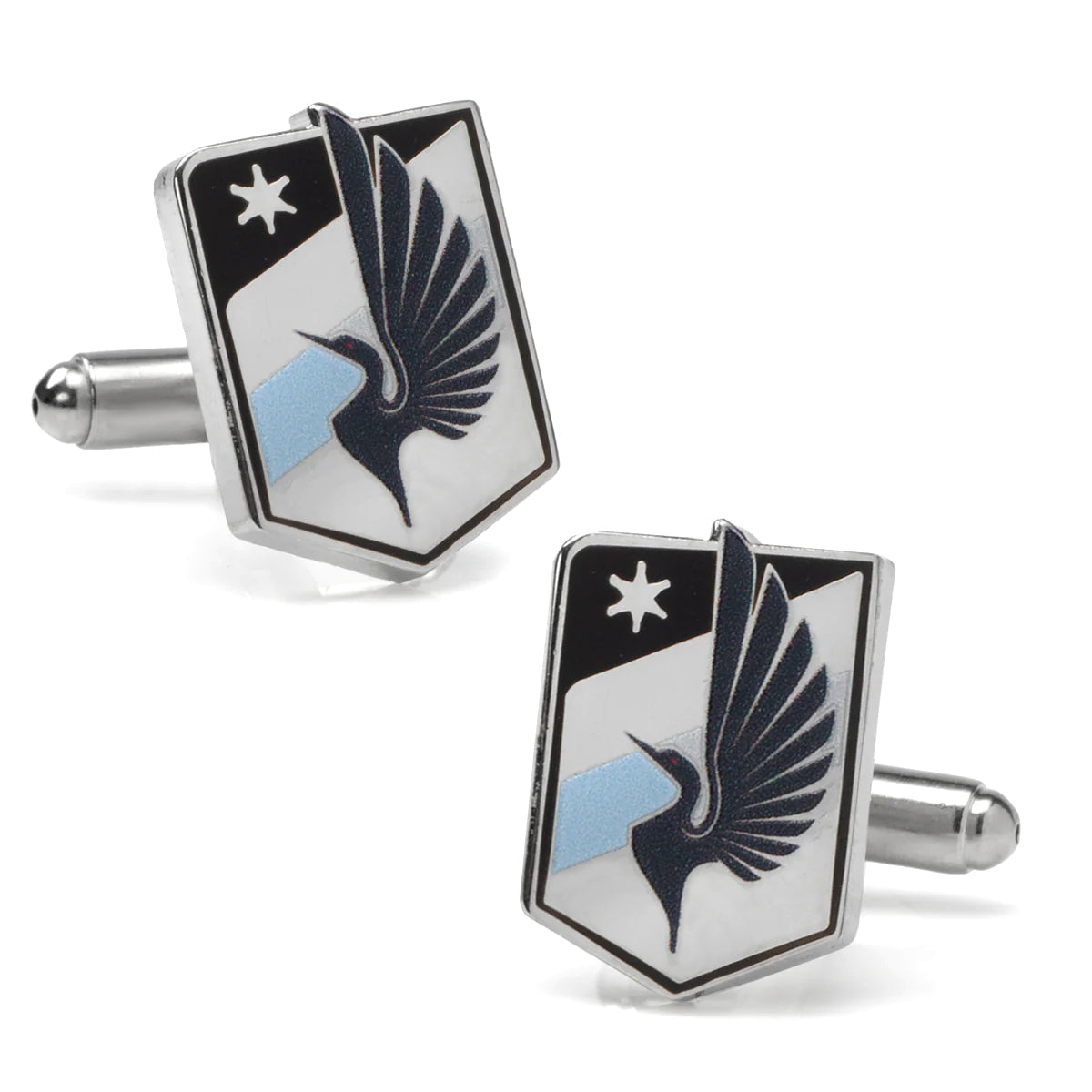 MLS Minnesota United Cufflinks and Lapel Pin Gift Set