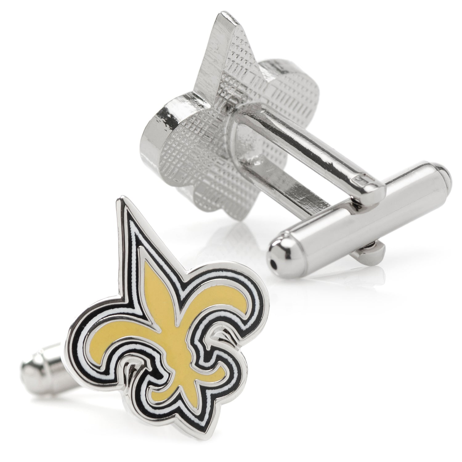 NFL New Orleans Saints Cufflinks and Tie Bar Gift Set