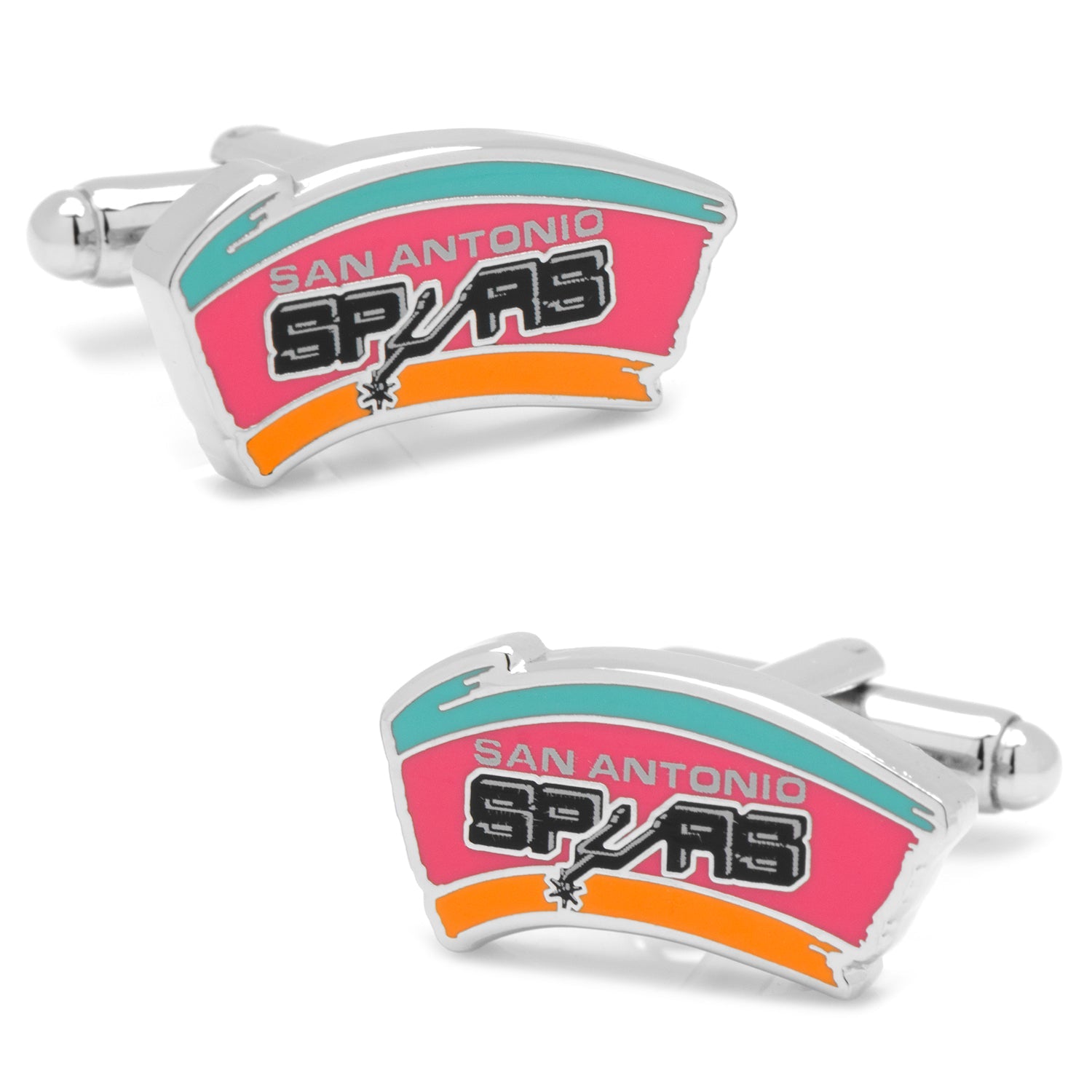 NBA San Antonio Spurs Retro Cufflinks