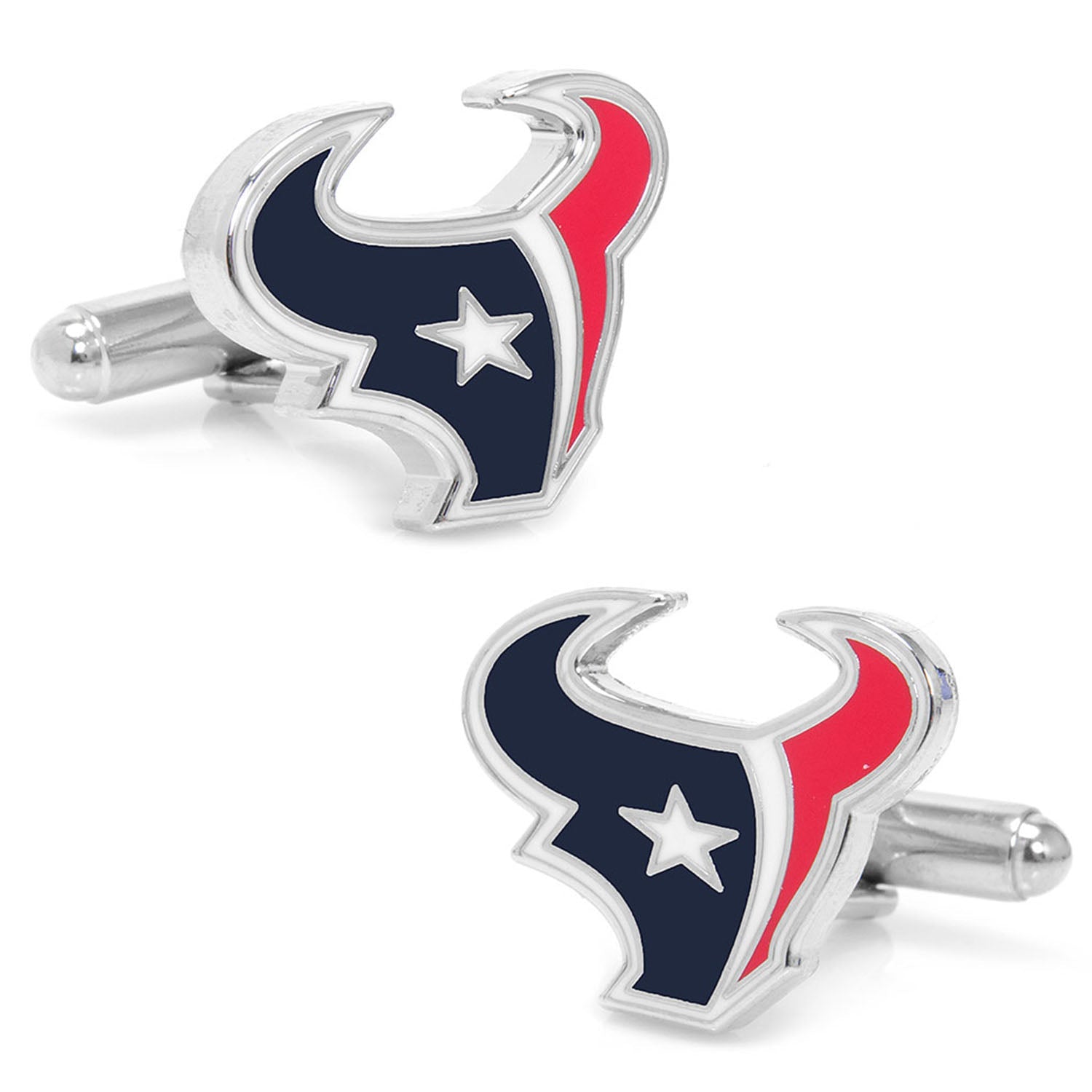 NFL Houston Texans Cufflinks and Tie Clip Gift Set