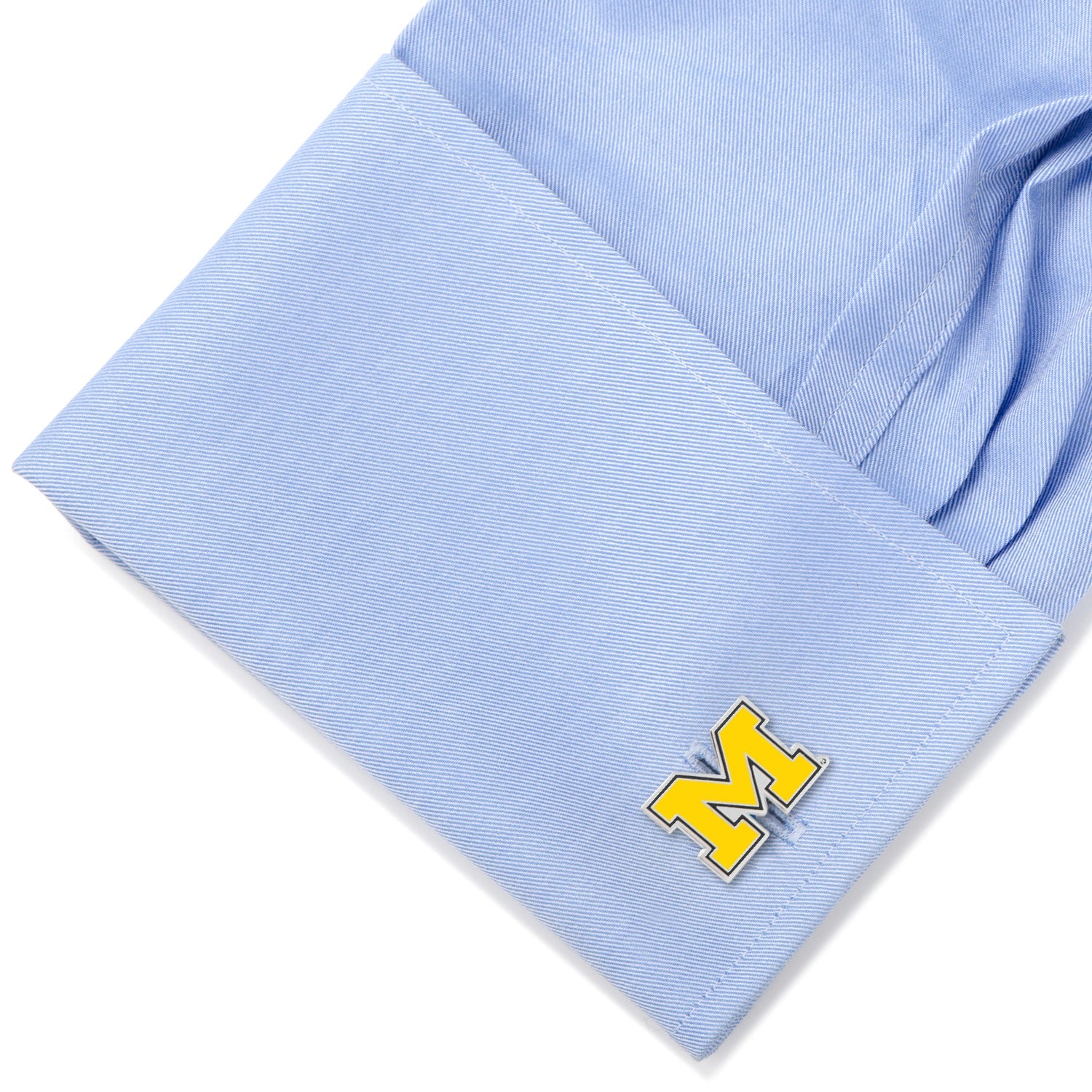 NCAA University of Michigan Wolverine Cufflinks and Lapel Pin Gift Set