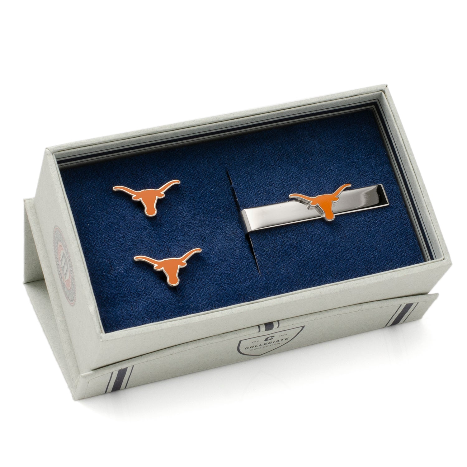 NCAA Texas Longhorns Cufflinks and Tie Bar Gift Set