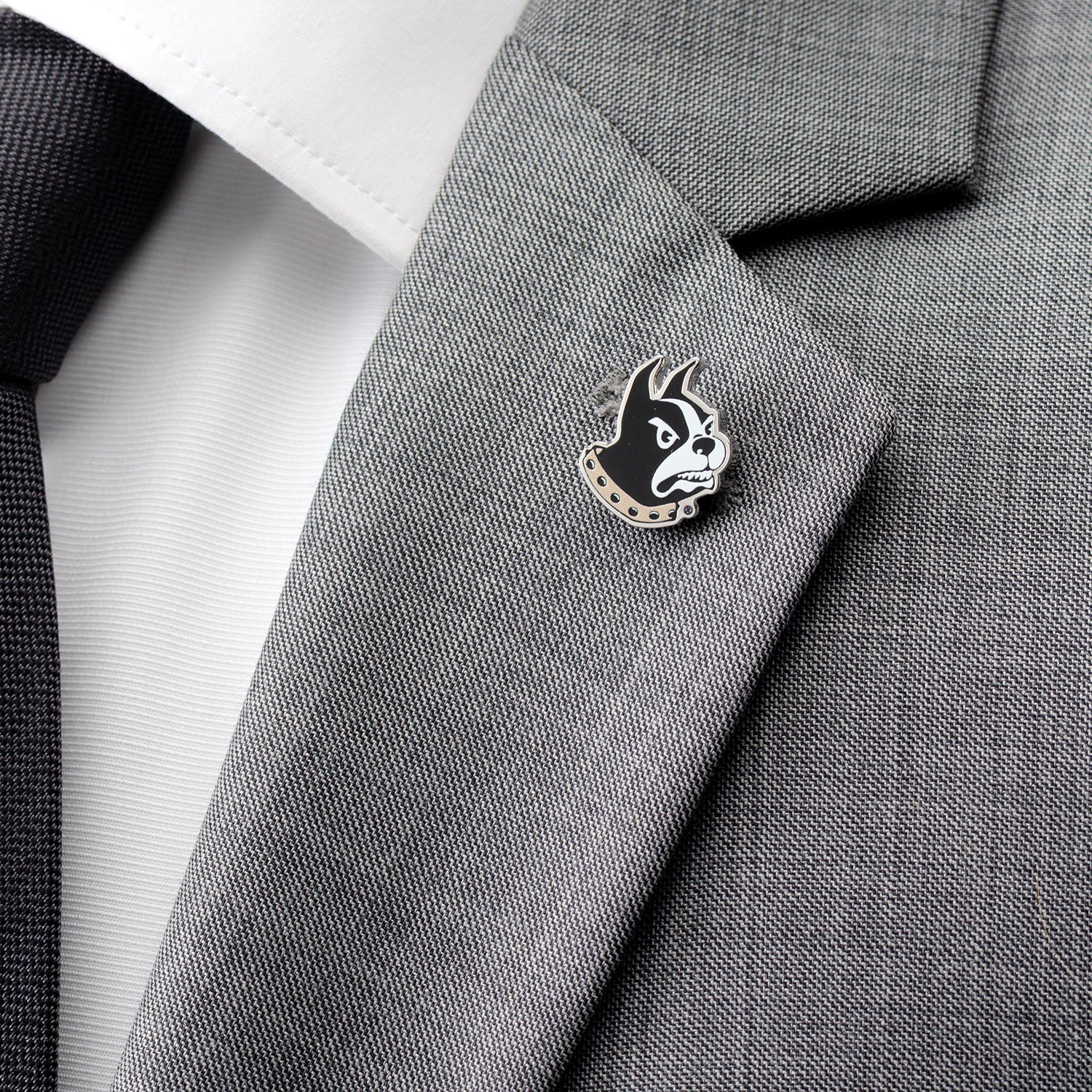 NCAA Wofford College Terrier Mascot Lapel Pin