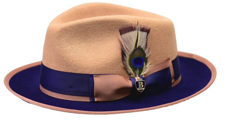 Bruno Capelo Preston PE-996 Camel & Navy Blue