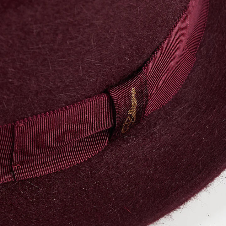 Pork pie - Silky - Burgundy
