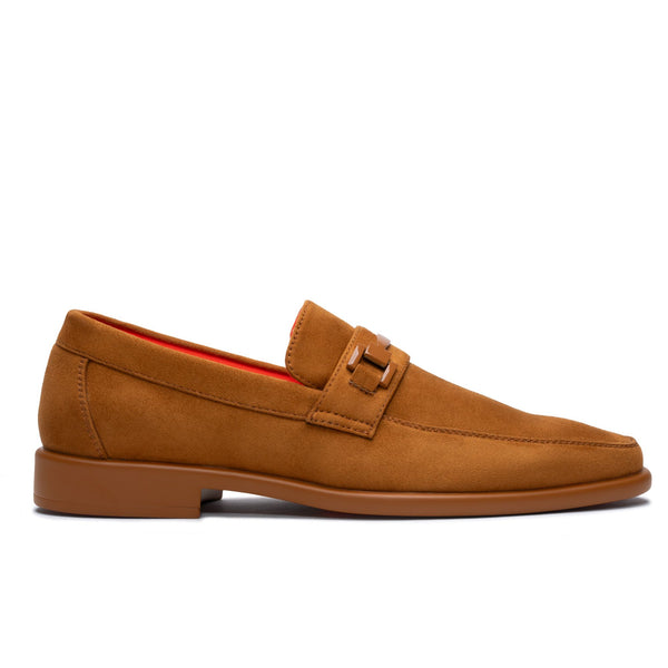 Tayno The Caprio Suede Loafer Camel
