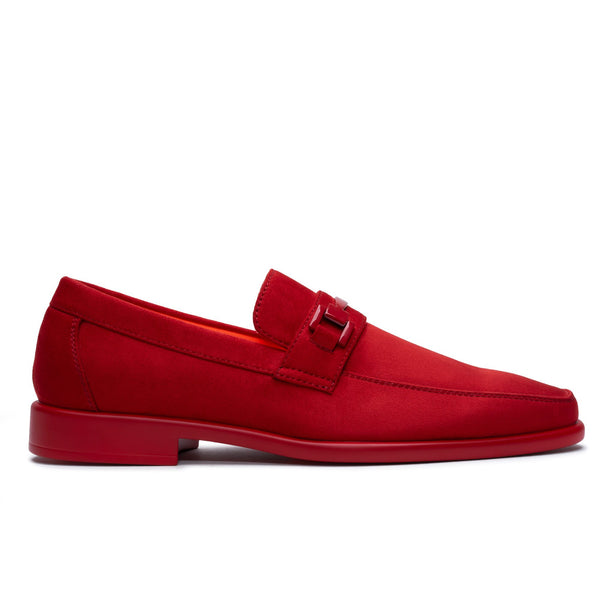 Tayno The Caprio Suede Loafer Red