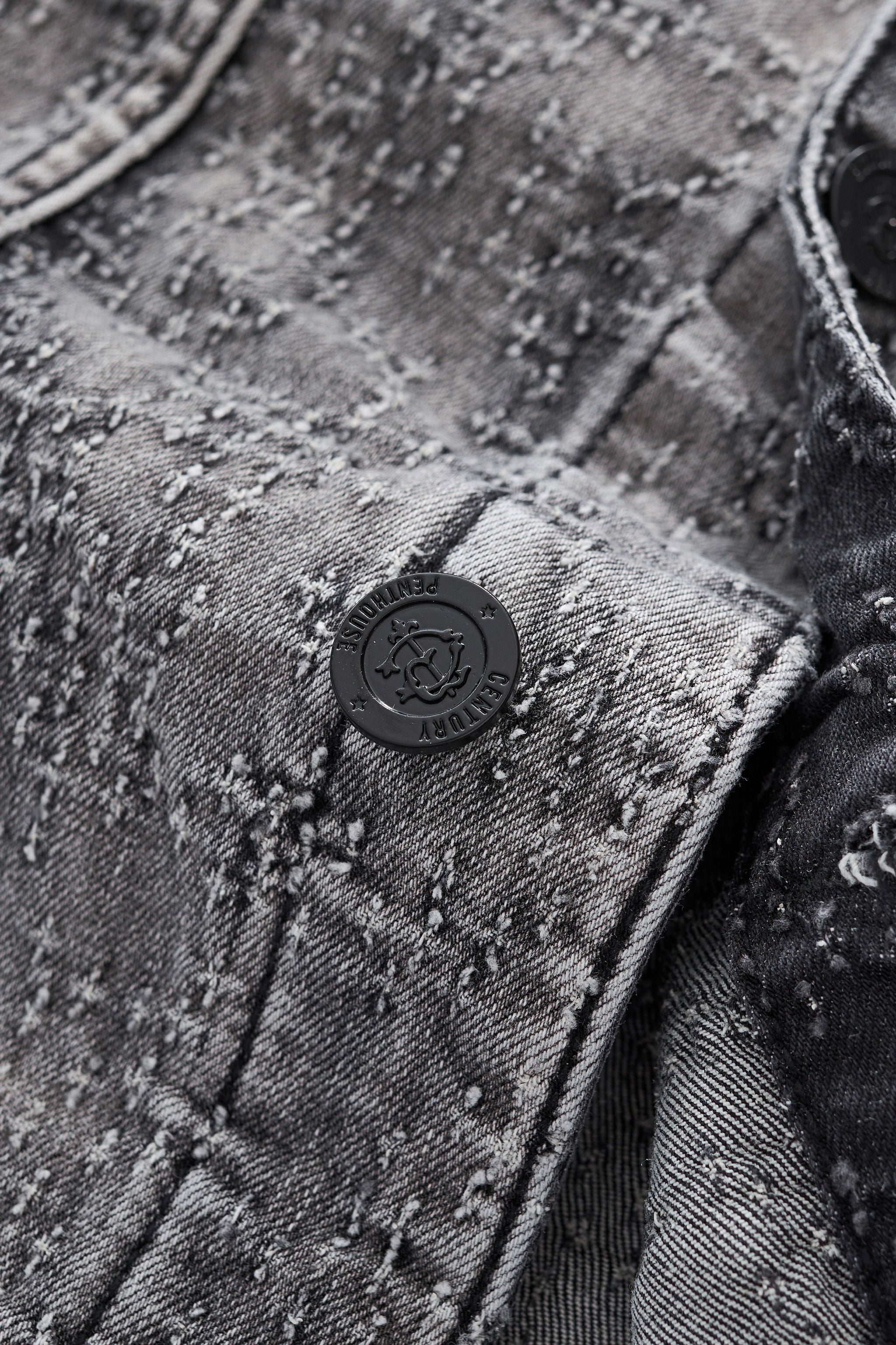 Sanctum Cross Denim Jkt – Century Penthouse GREY
