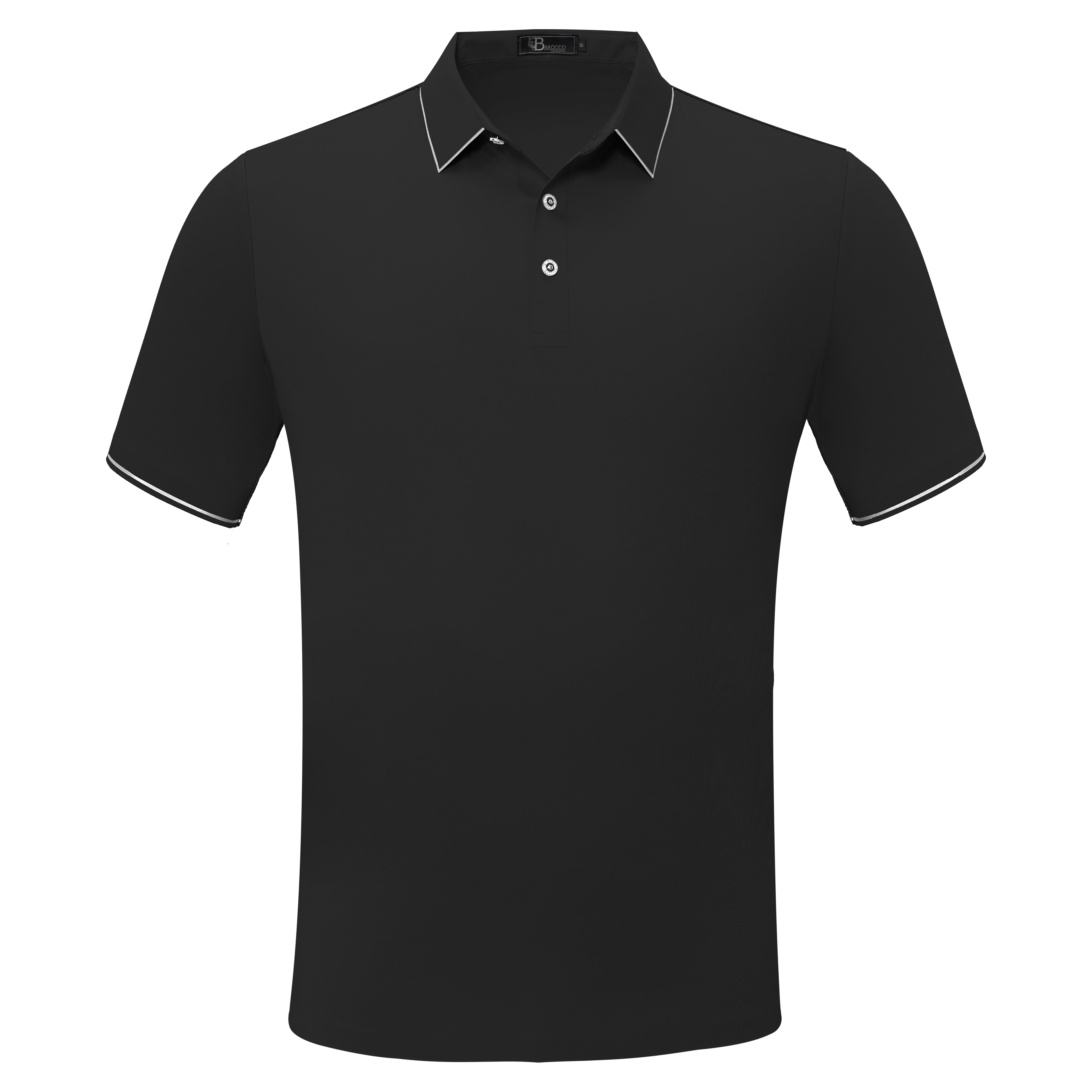 Simple Sophistication Polo BLACK/SILVER