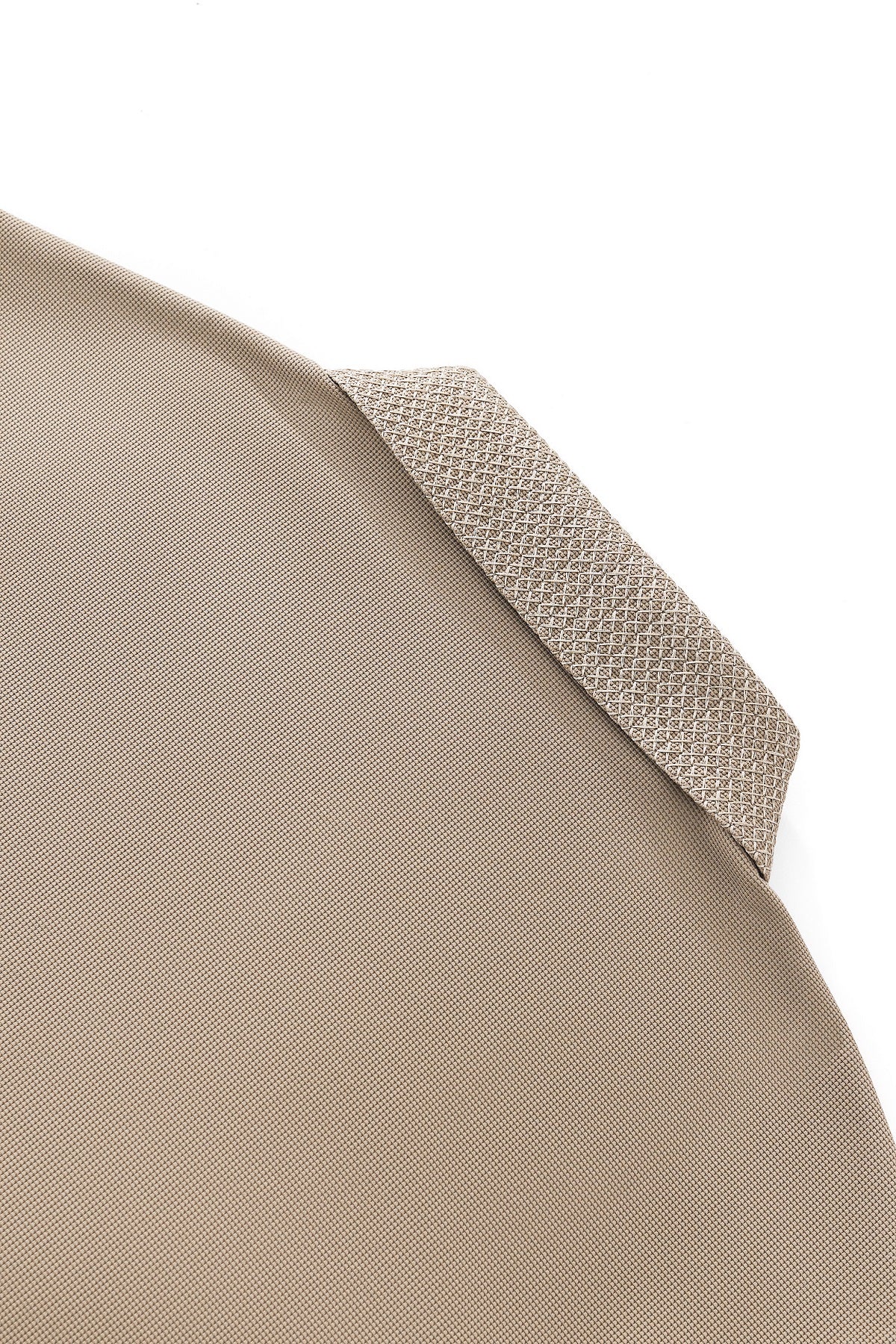 Stride Contrast Collar Polo KHAKI