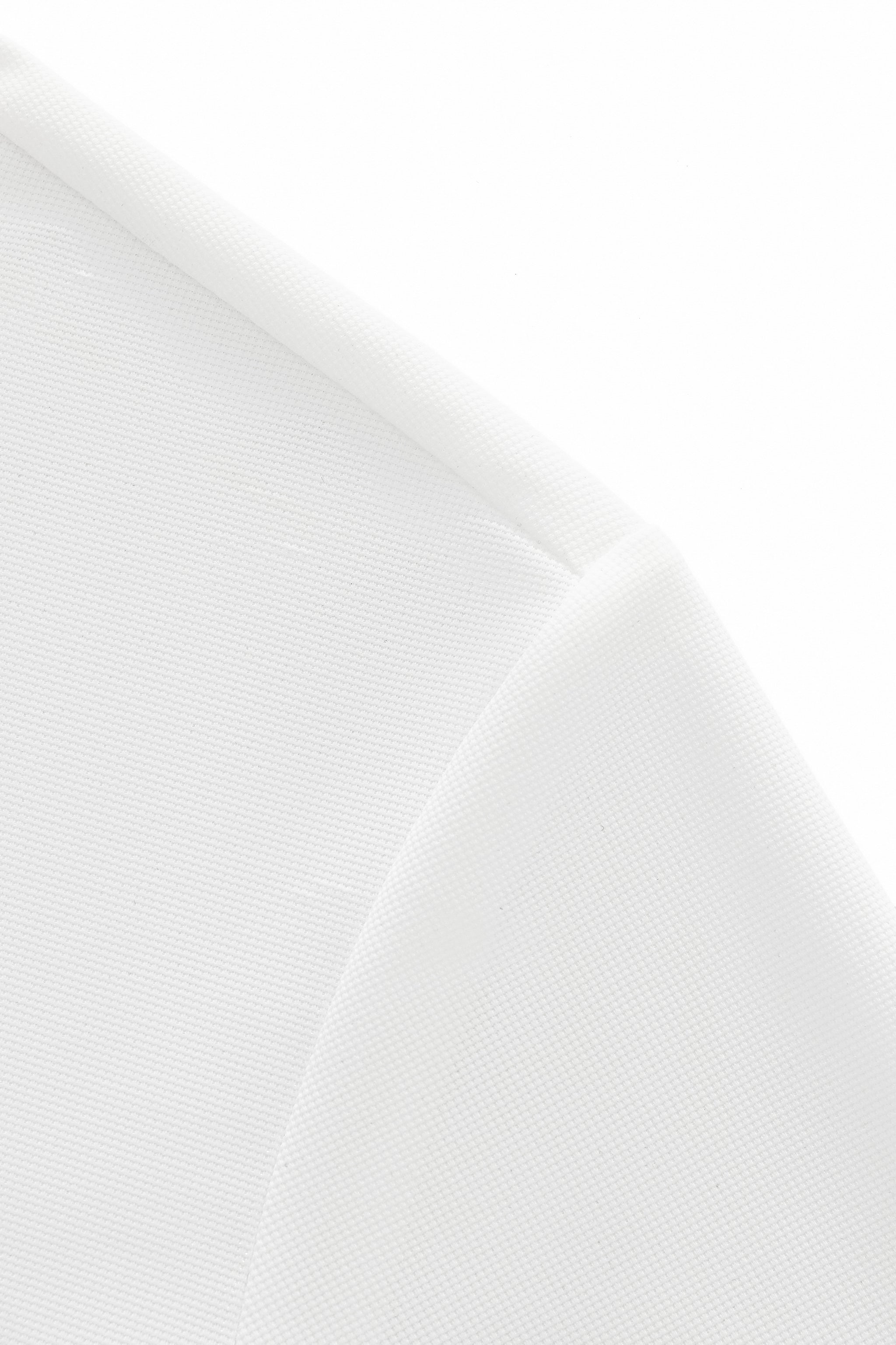 Stride Contrast Collar Polo WHITE