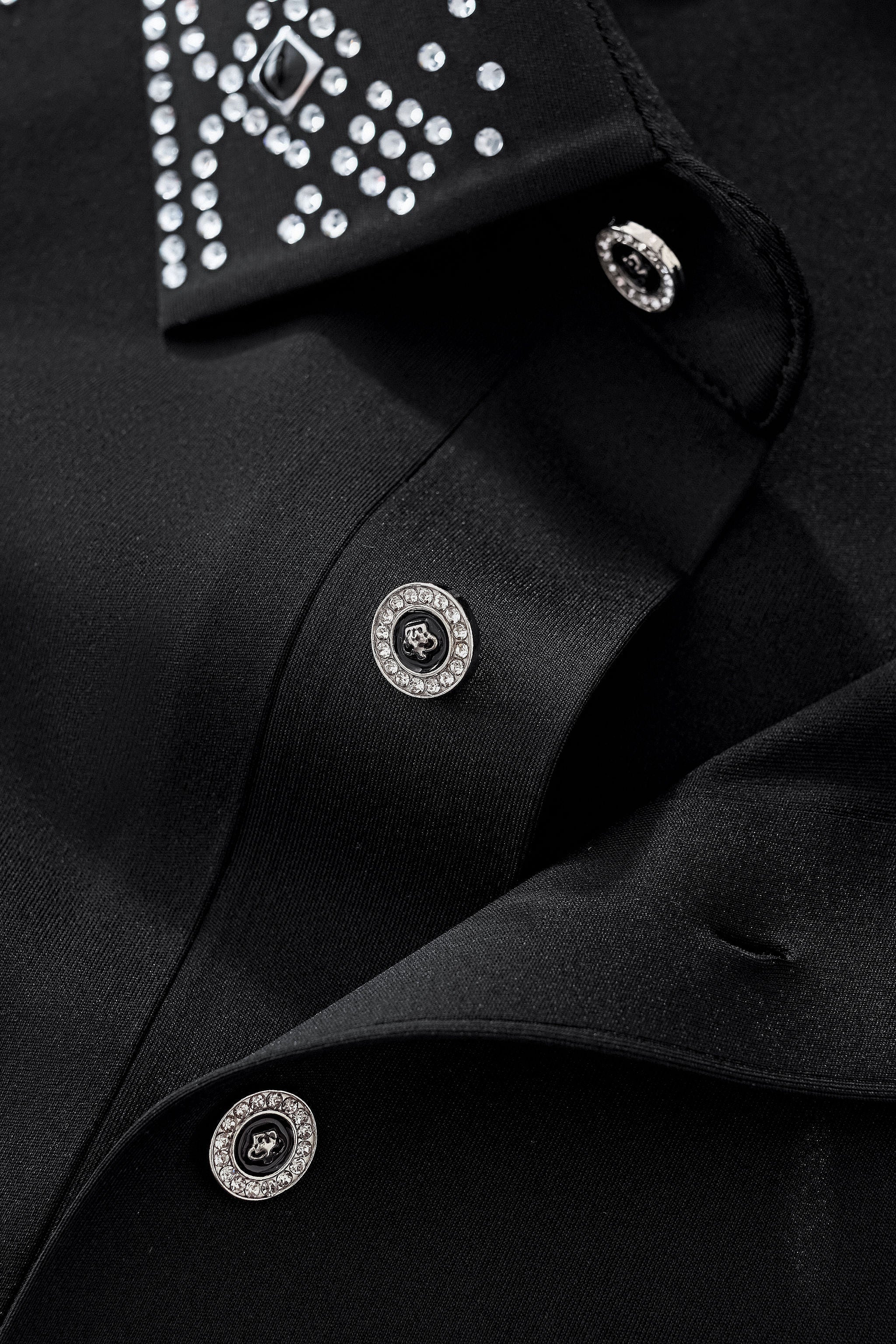 Lustre Trim Polo BLACK/SILVER