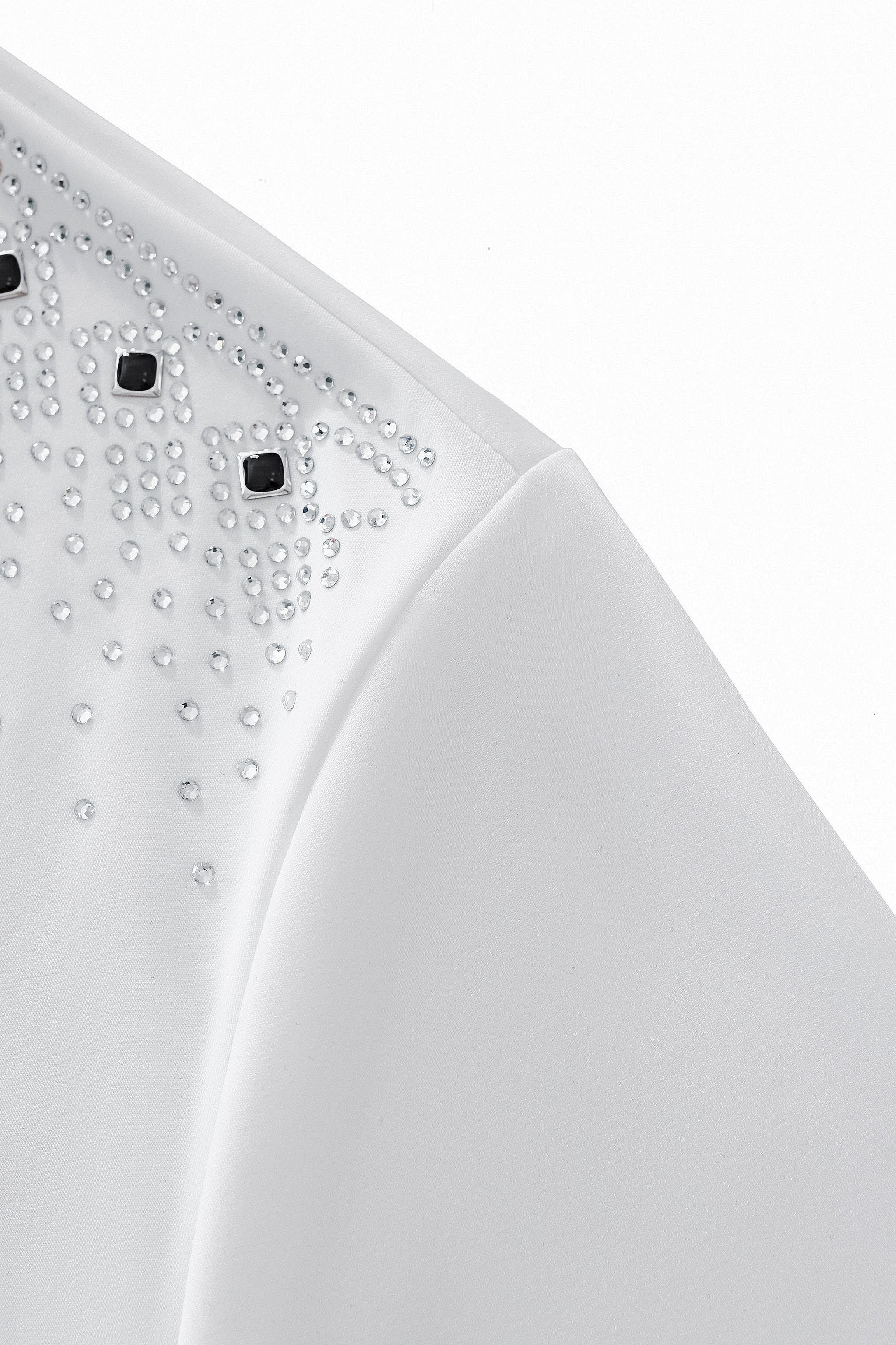 Lustre Trim Polo WHITE/SILVER