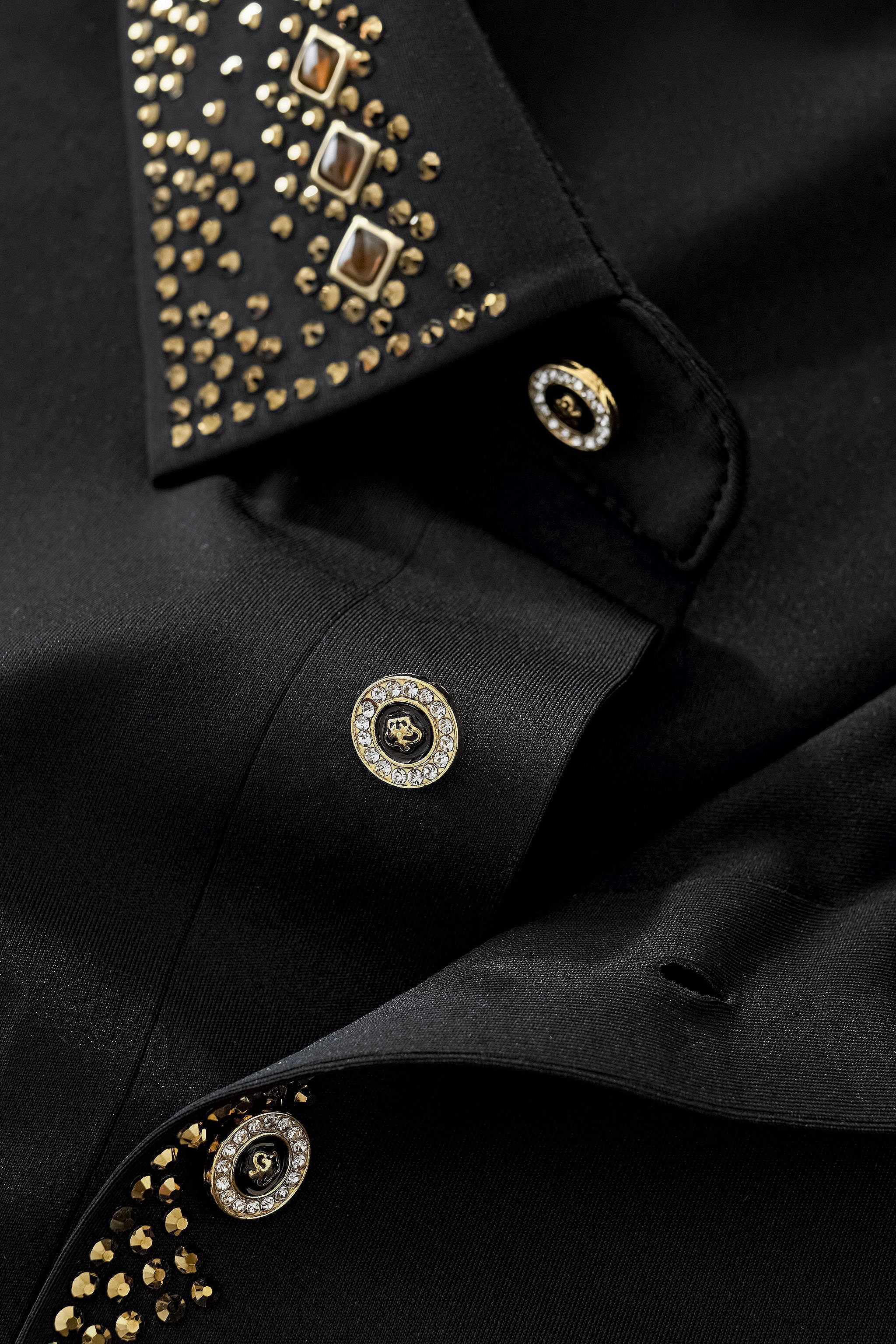 Lustre Matrix Polo BLACK/GOLD