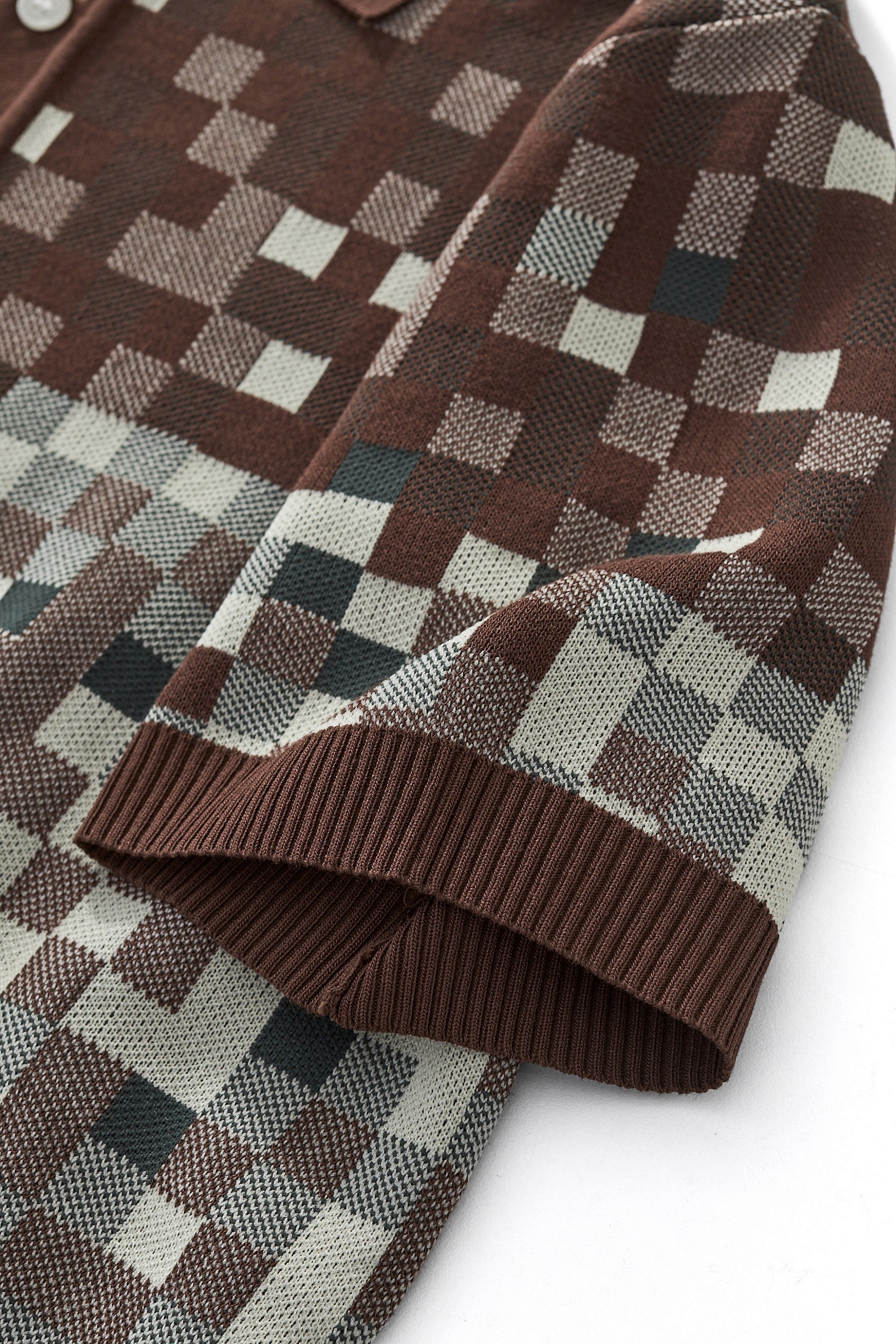 Pixel Fade Polo KHAKI