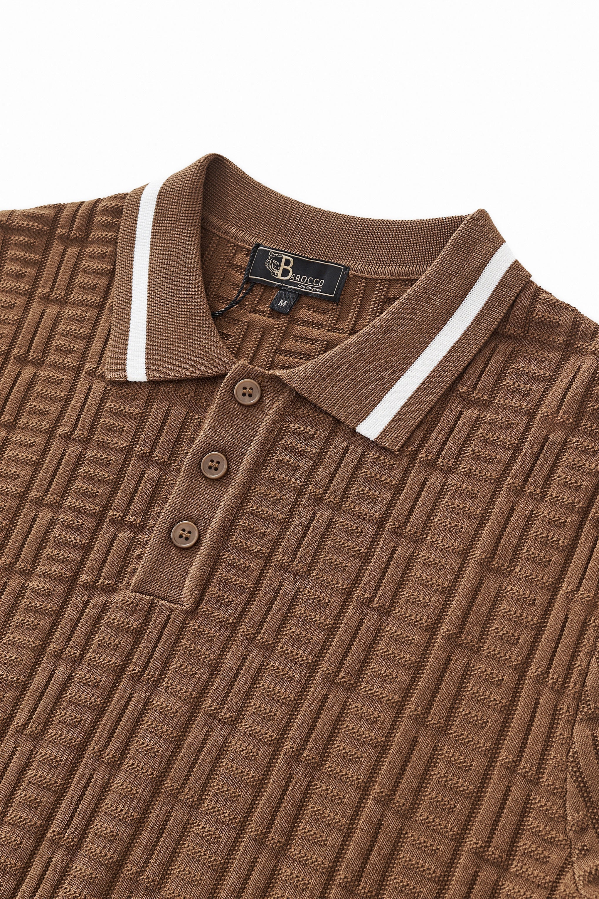 Textura Polo COFFEE
