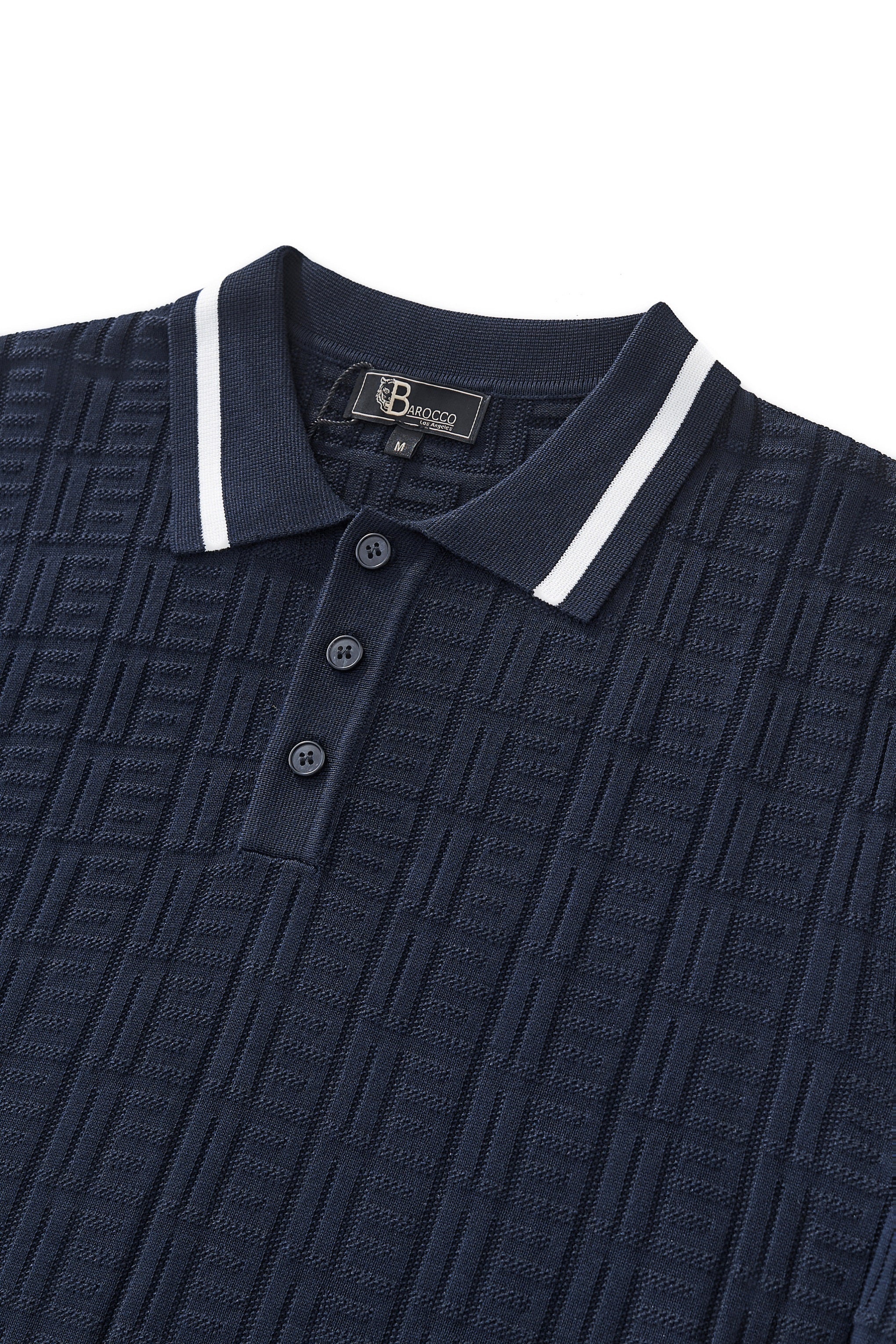 Textura Polo NAVY