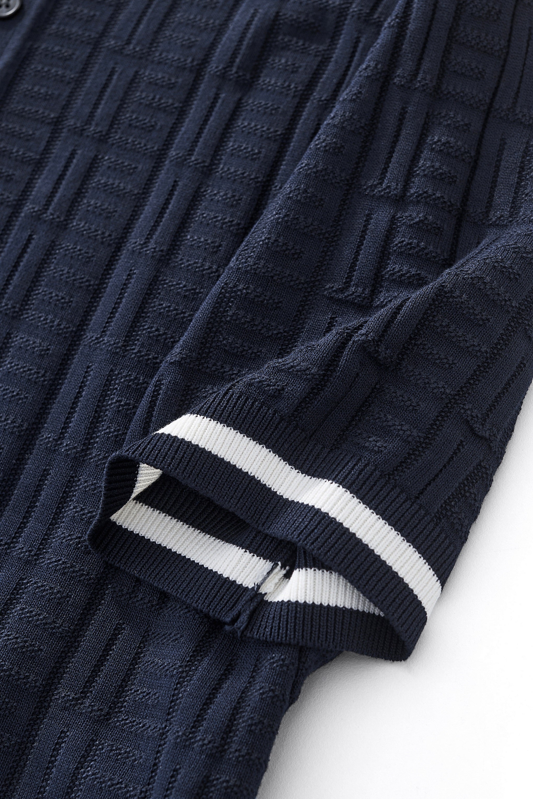Textura Polo NAVY