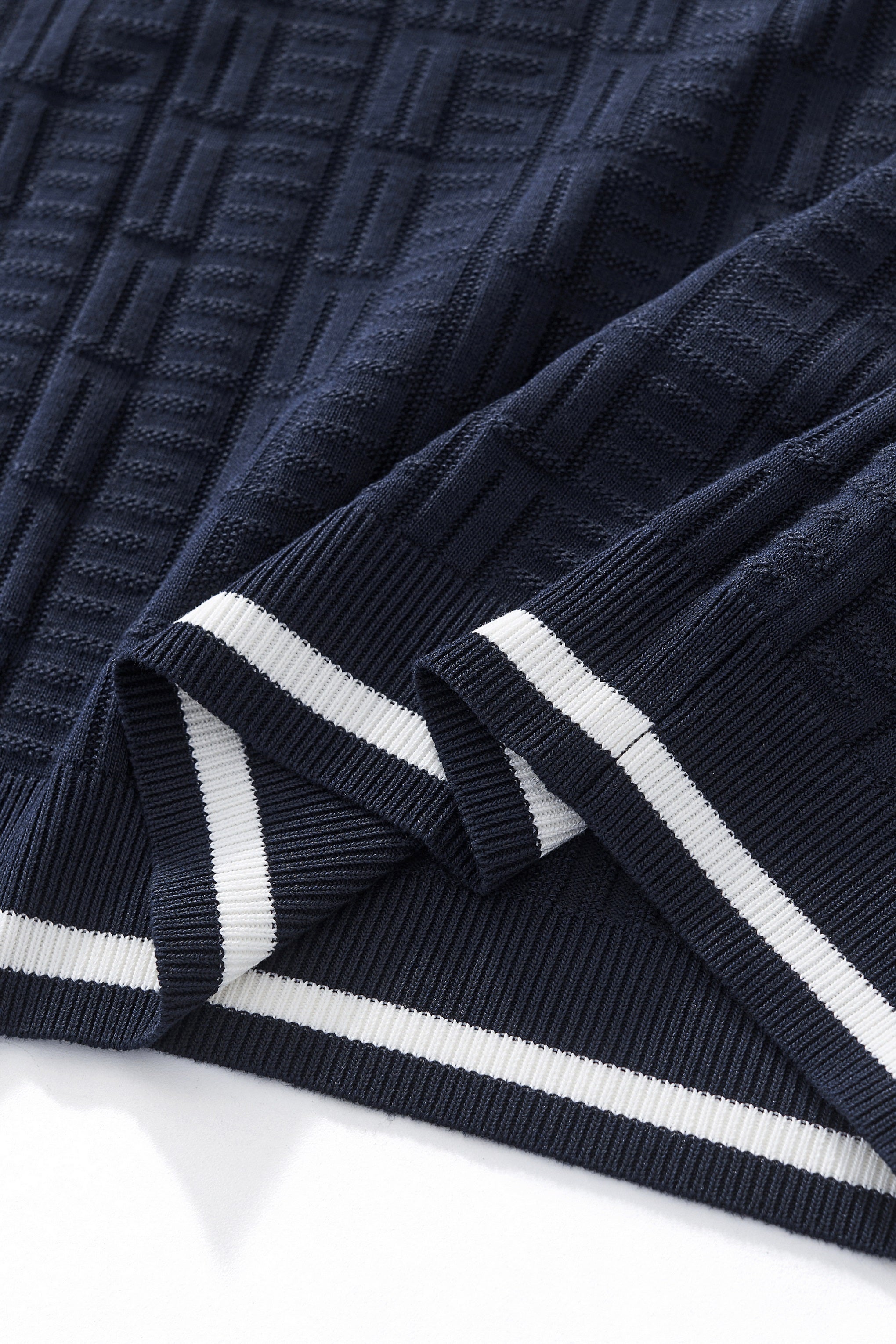 Textura Polo NAVY