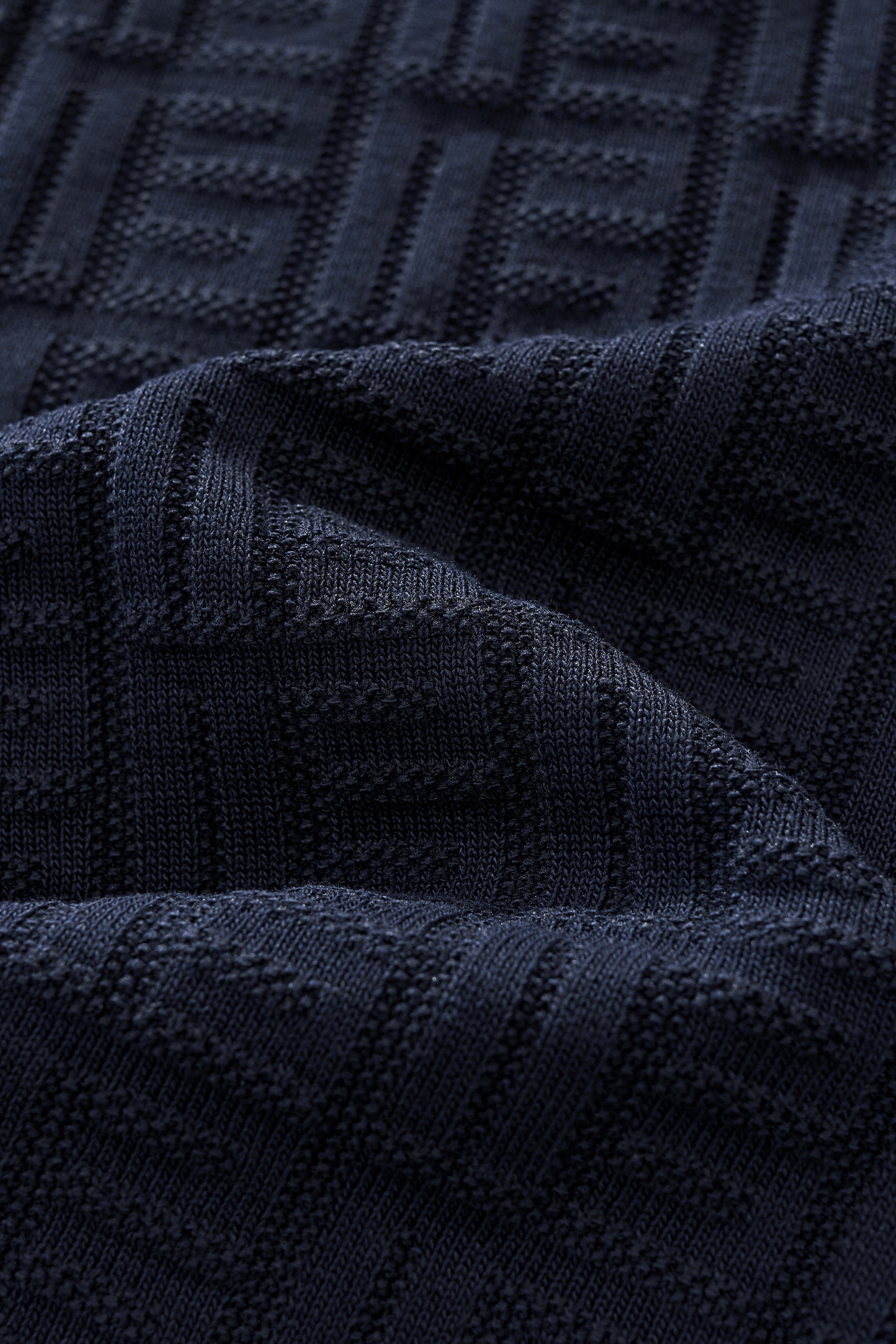 Textura Polo NAVY