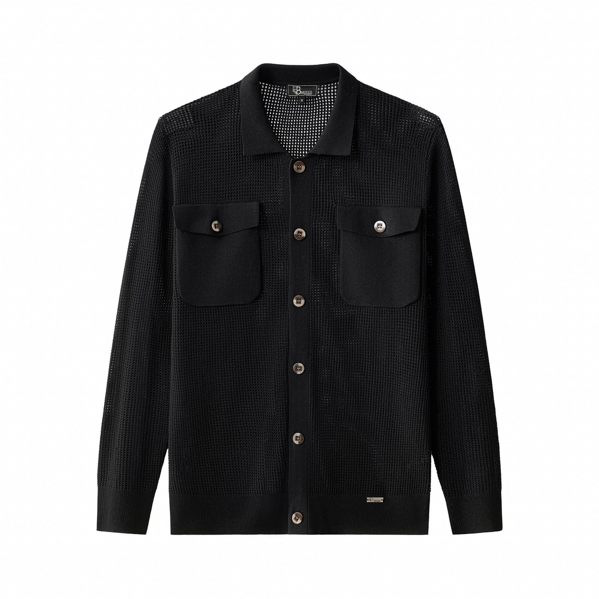 Ventura Mesh LS Shirt BLACK