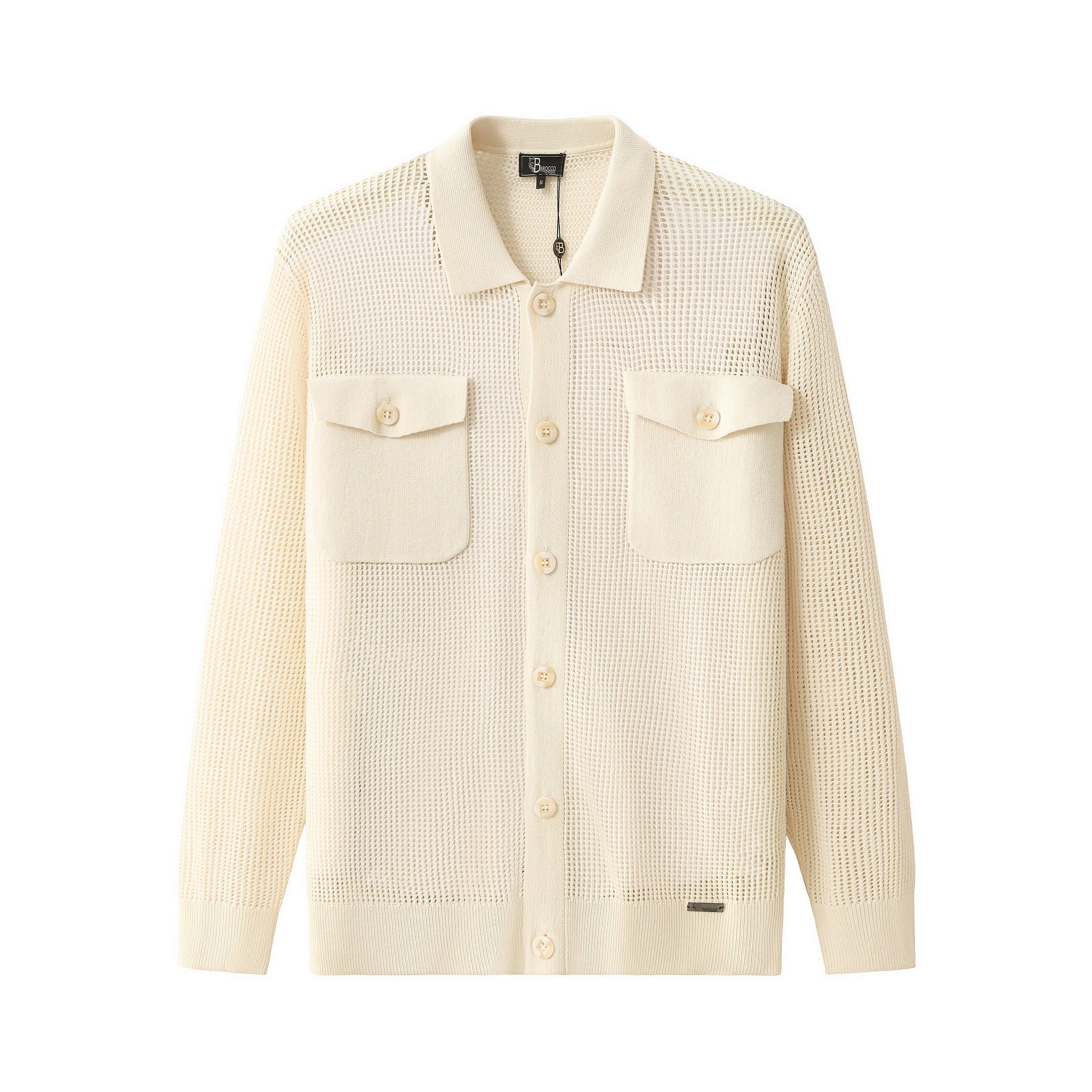Ventura Mesh LS Shirt IVORY