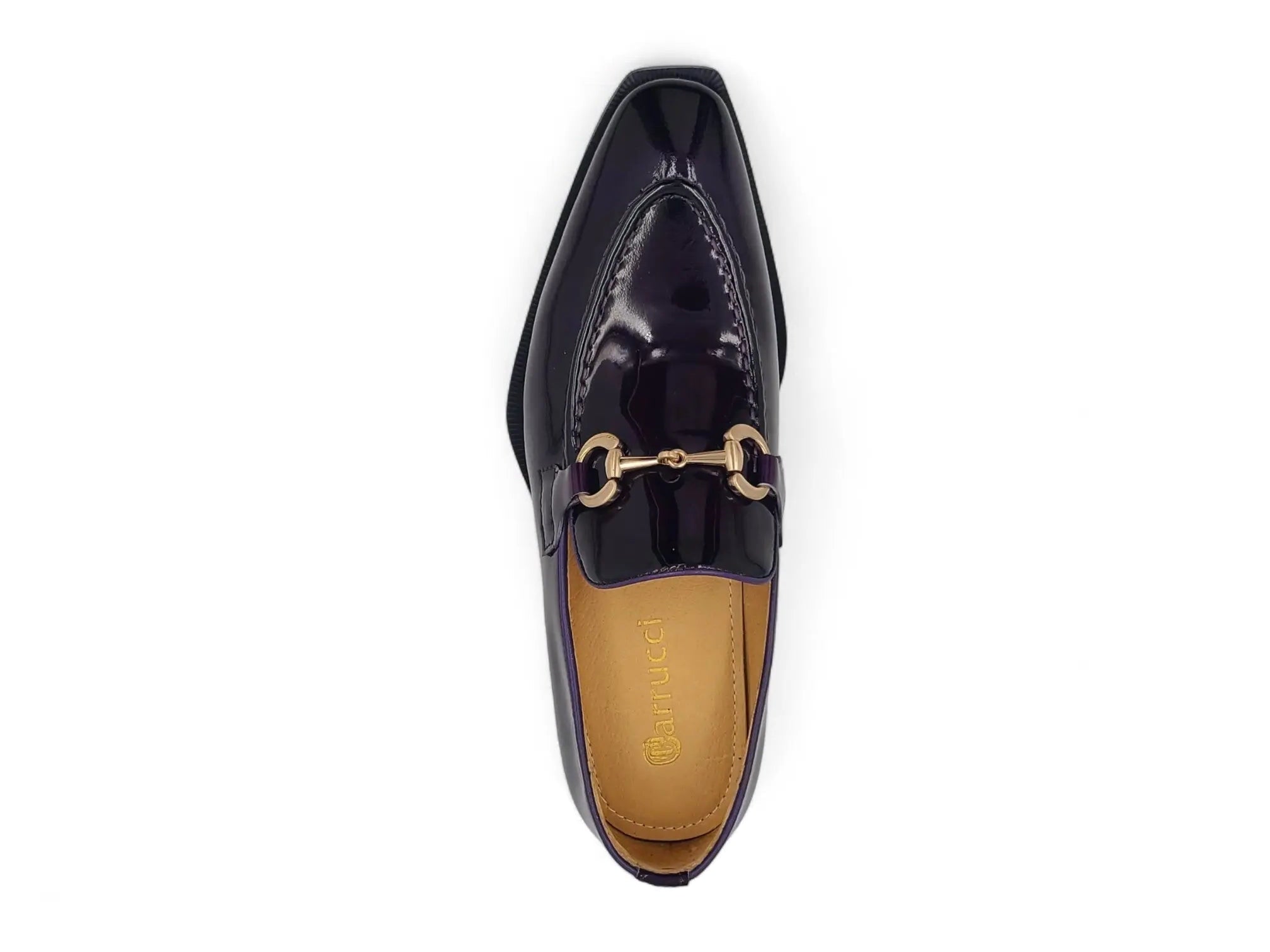 Patent Leather Buckle Loafer