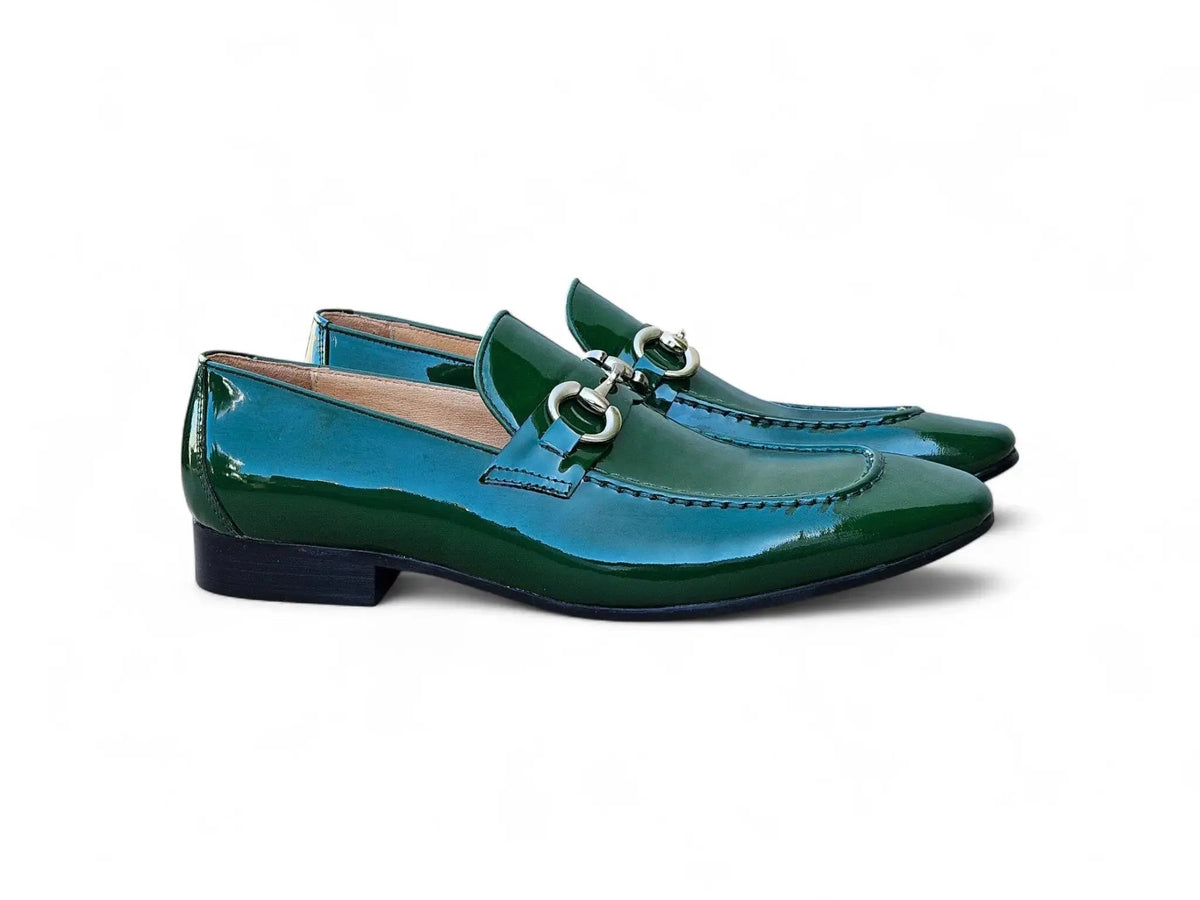 Patent Leather Horse Bit Loafer