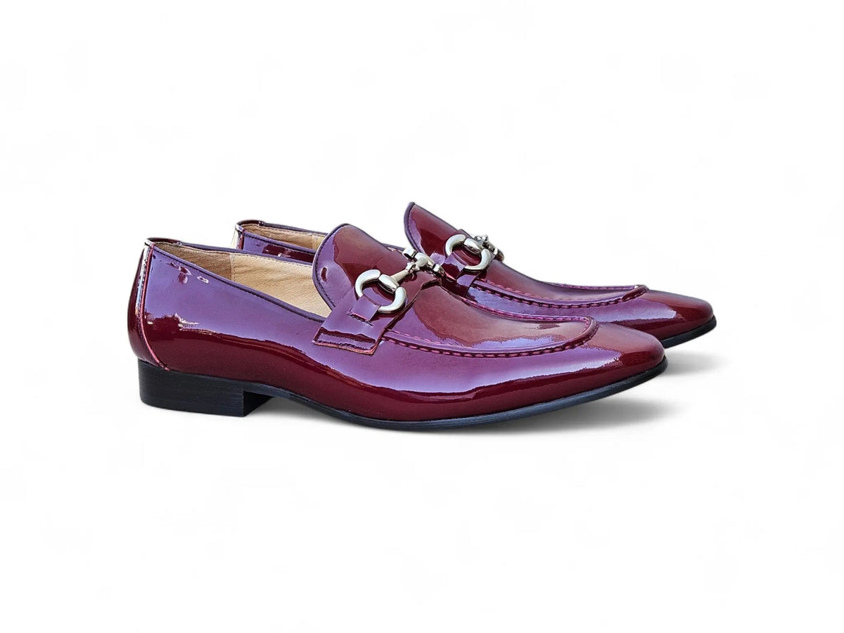 Patent Leather Horse Bit Loafer
