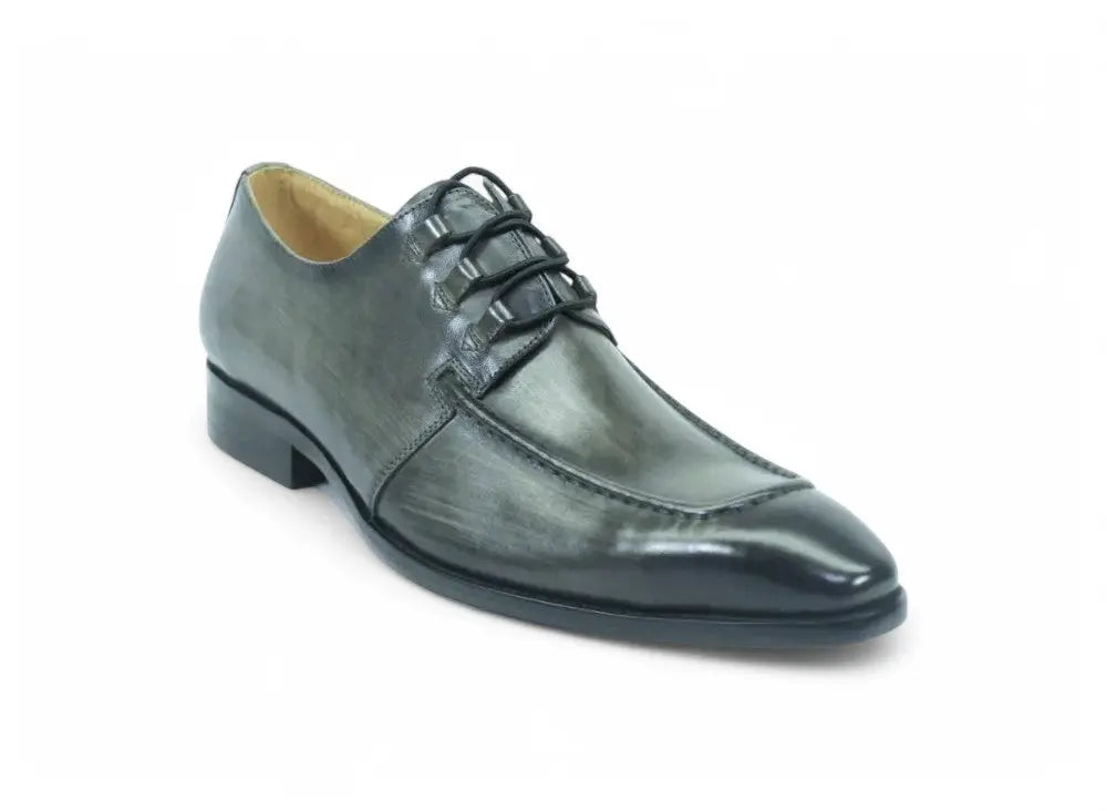 Patina Finish Calfskin Lace-up Shoe