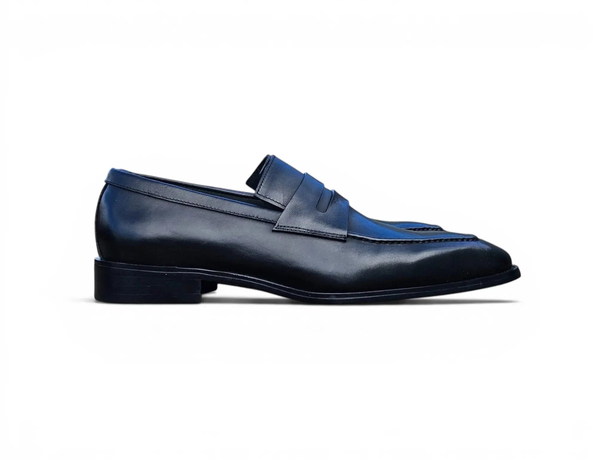 Patina Finished Penny Loafer
