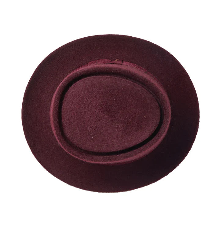 Pork pie - Silky - Burgundy