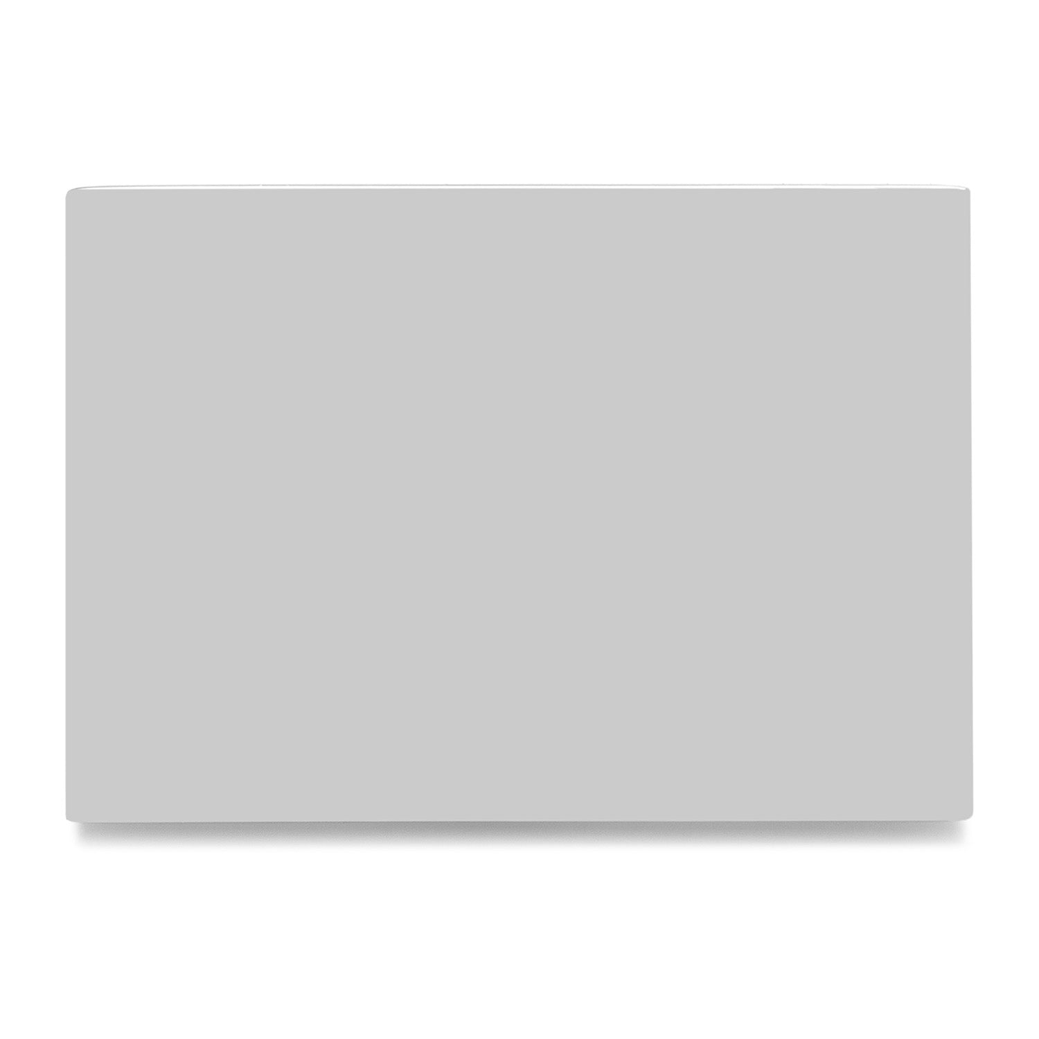 Sterling Silver Infinity Edge Rectangle Engravable Cufflinks