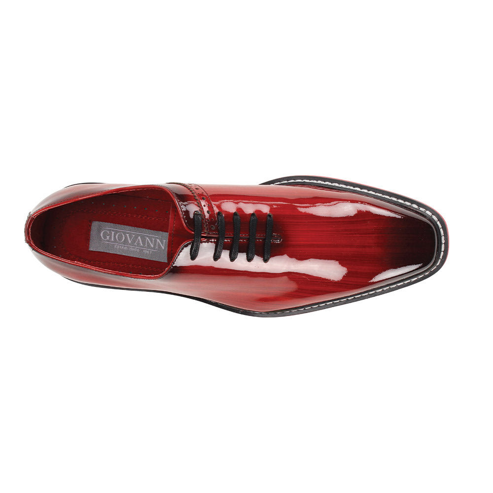 Giovanni Ruben Shoes Red Patent