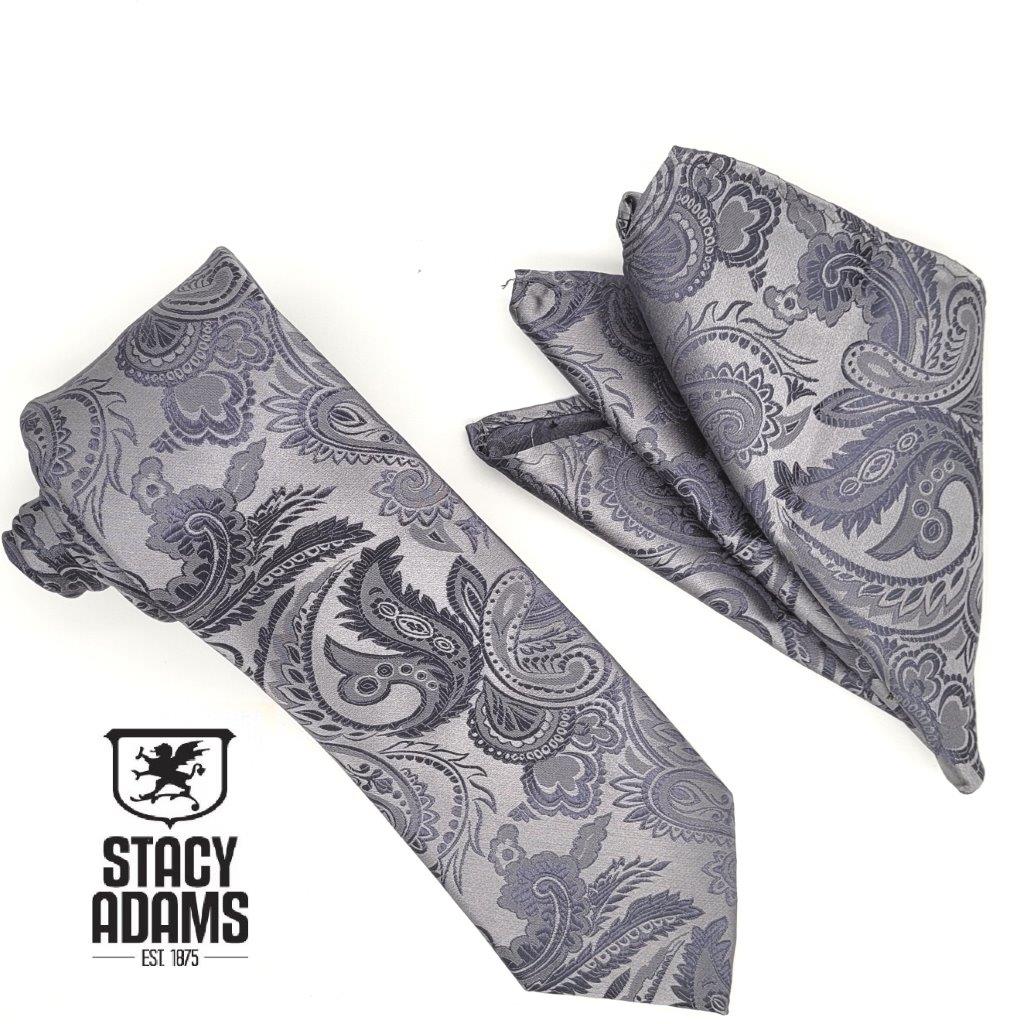 Stacy Adams SA276 Printed Tie & Hanky