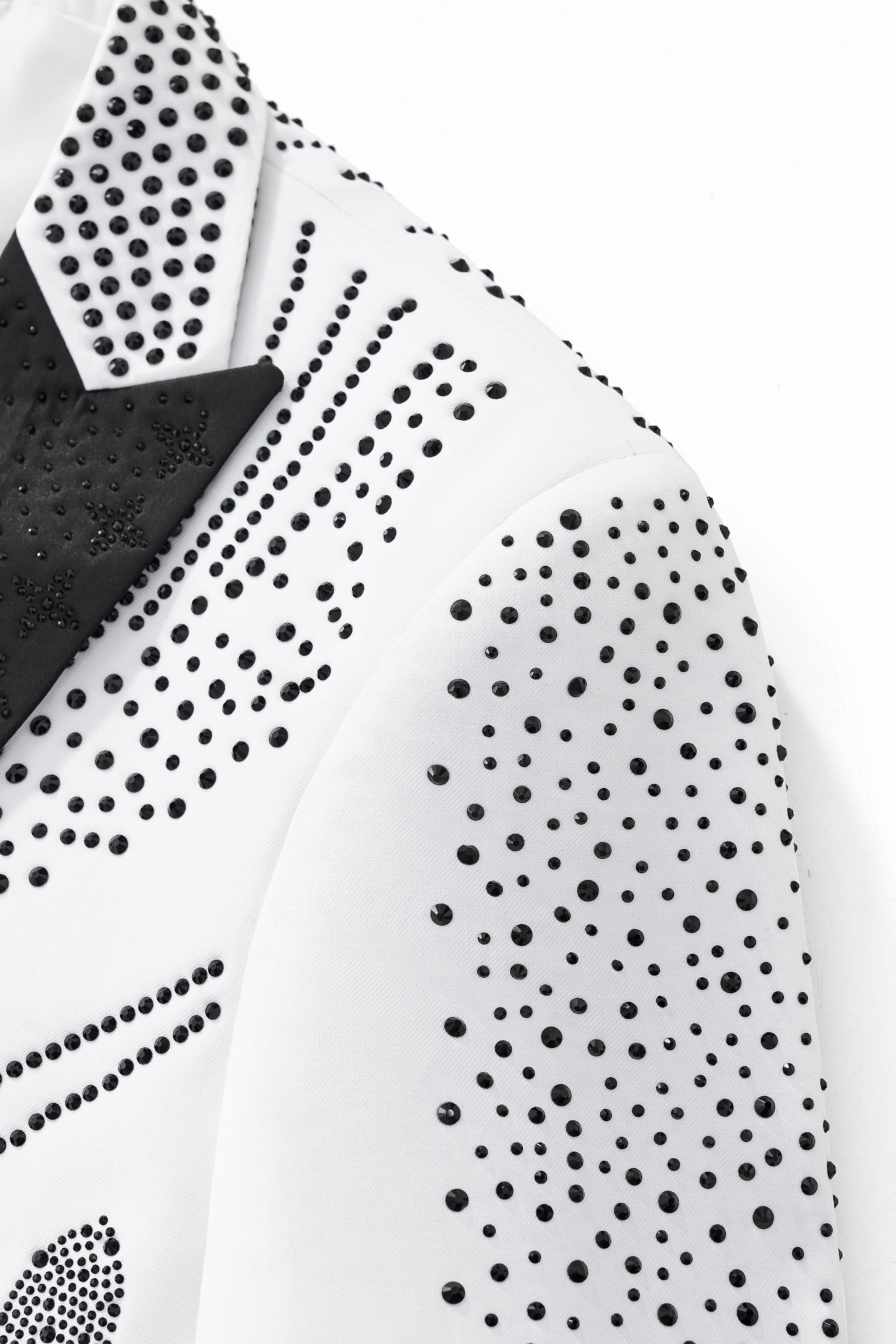 Celestial Wave Blazer WHITE/BLACK