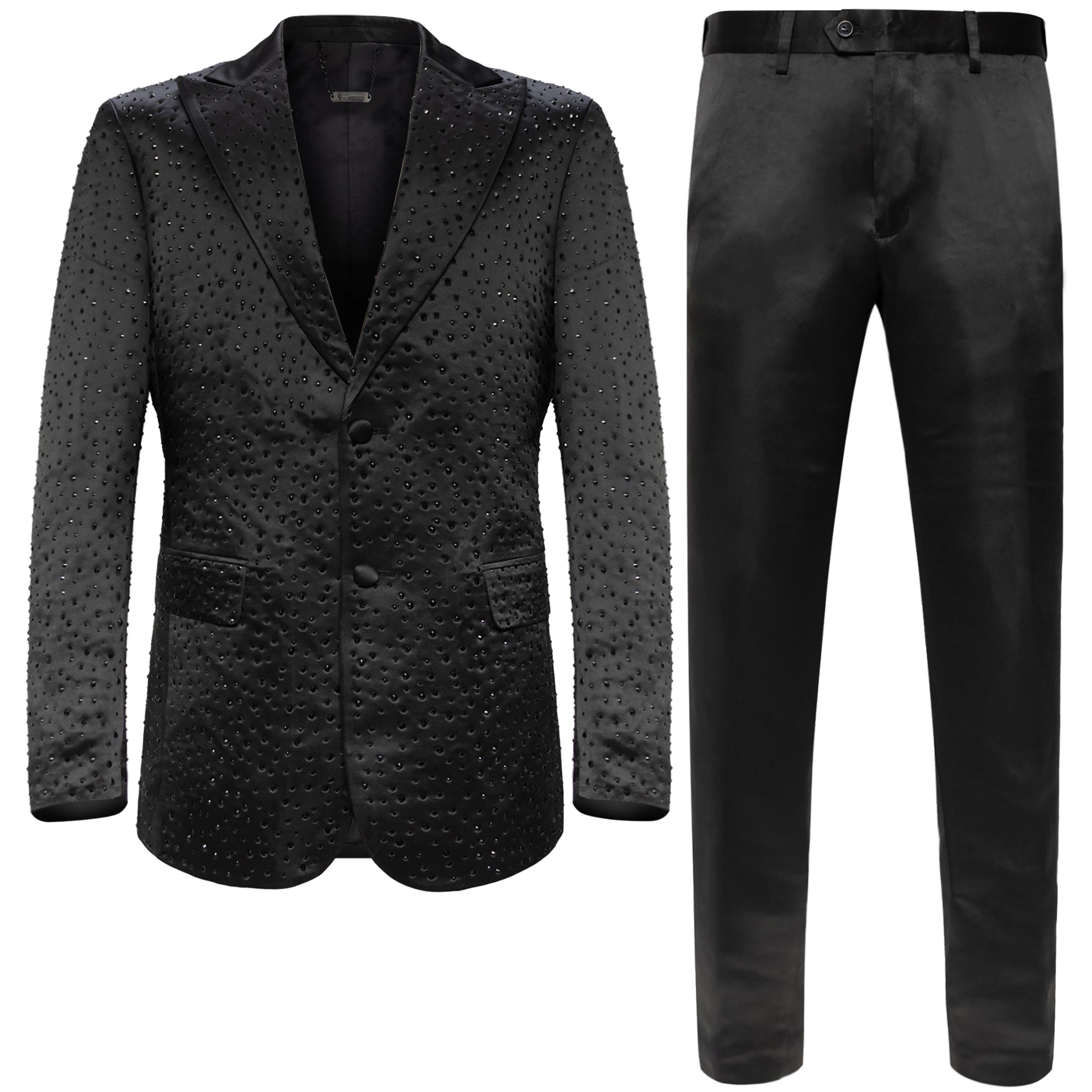 Nudie suit Set - BLACK/BLACK