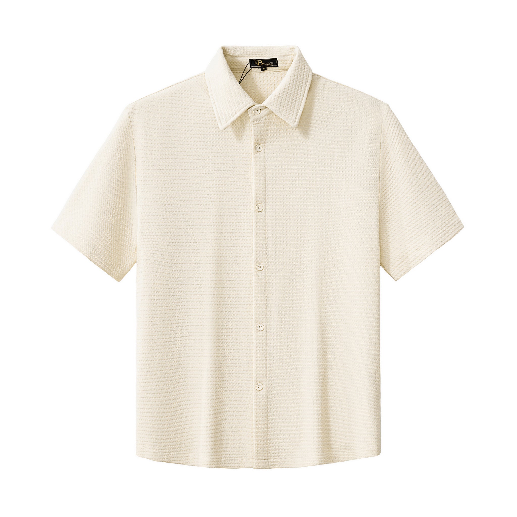 Vista Set – Waffle Textured Shirt & Pant TAUPE