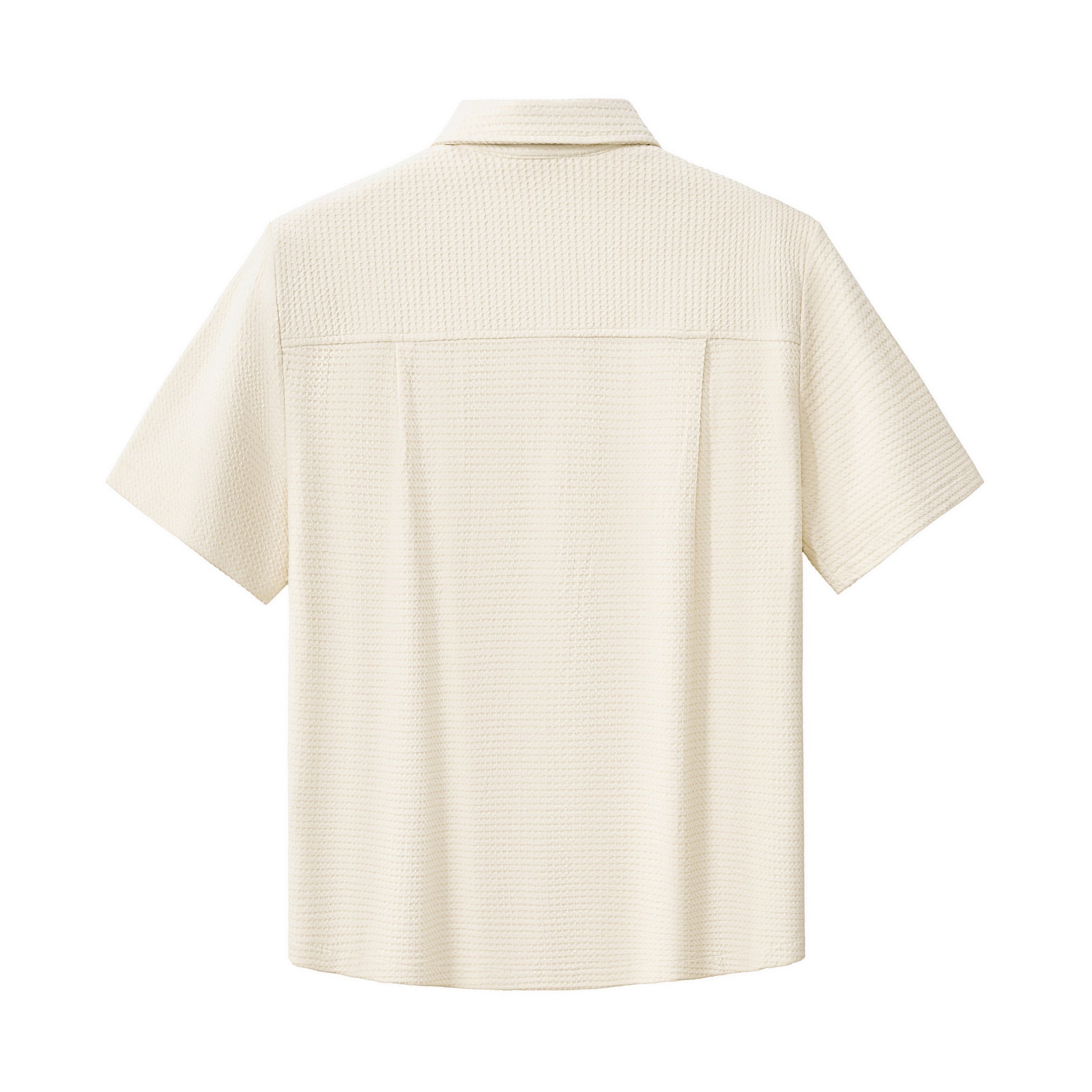 Vista Set – Waffle Textured Shirt & Pant TAUPE