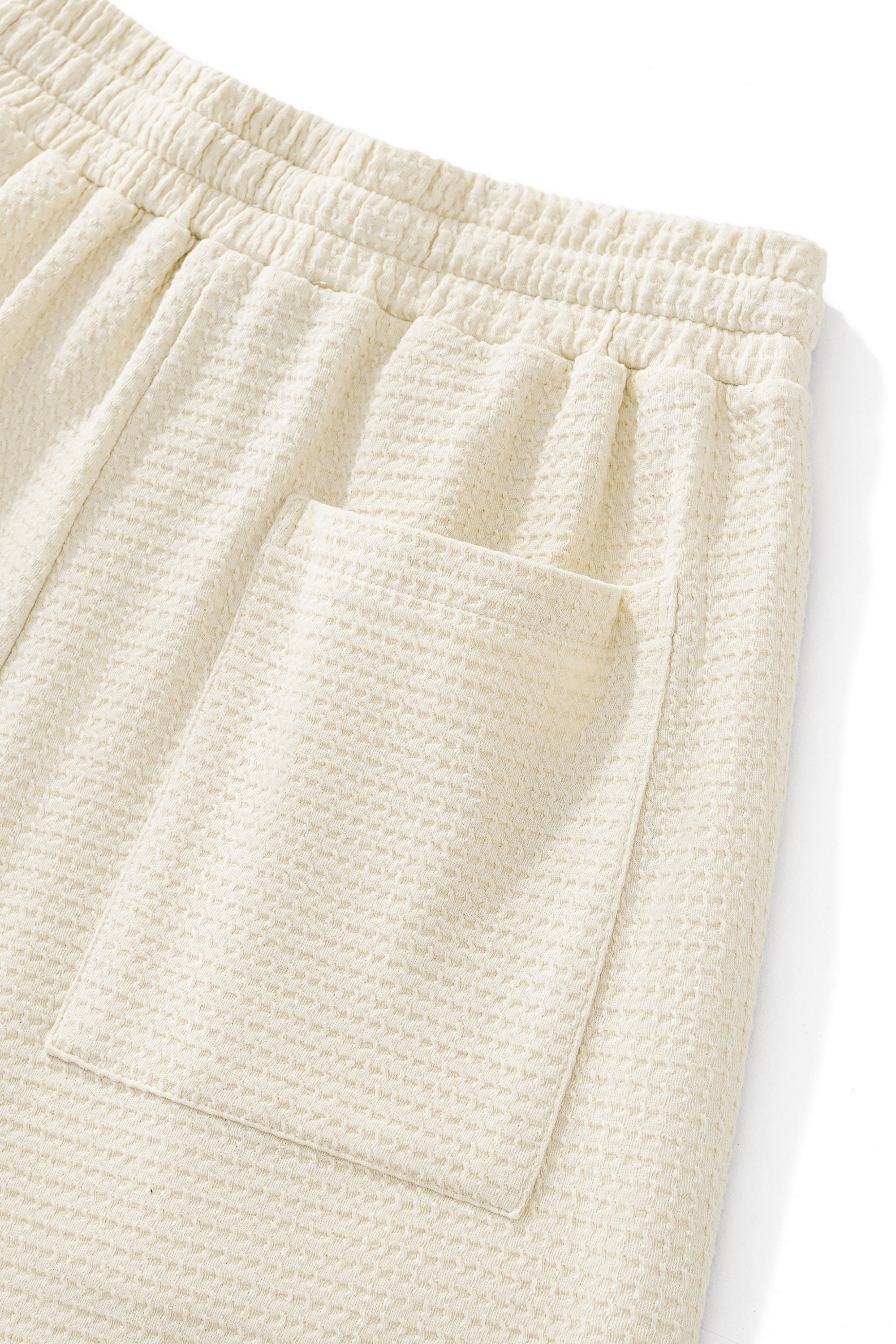 Vista Set – Waffle Textured Shirt & Pant TAUPE