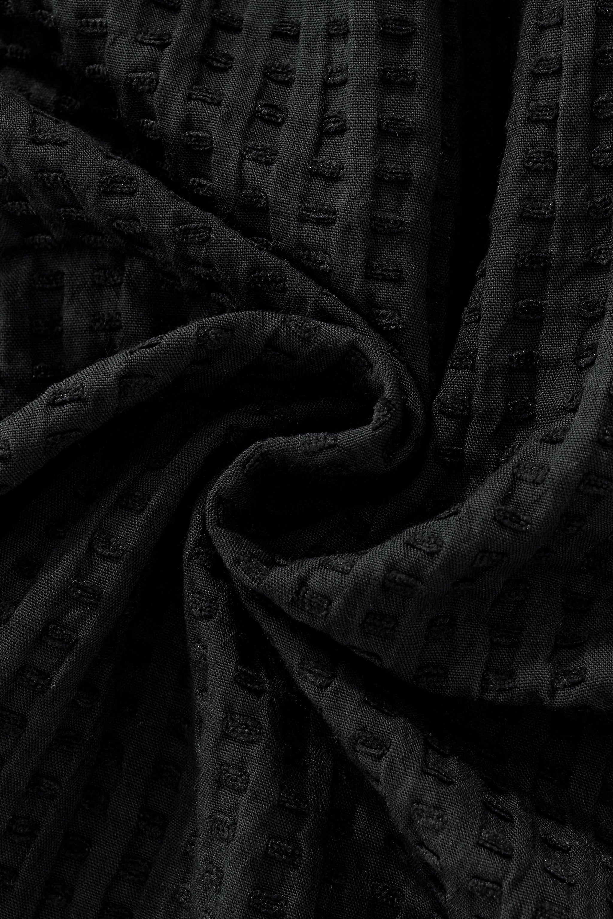 Drift Set – Waffle Textured Shirt & Short BLACK