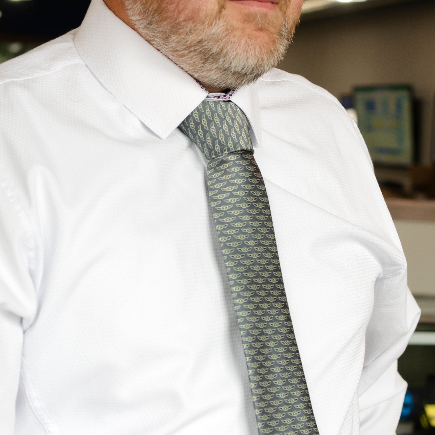 Star Wars Grogu Gray Tie