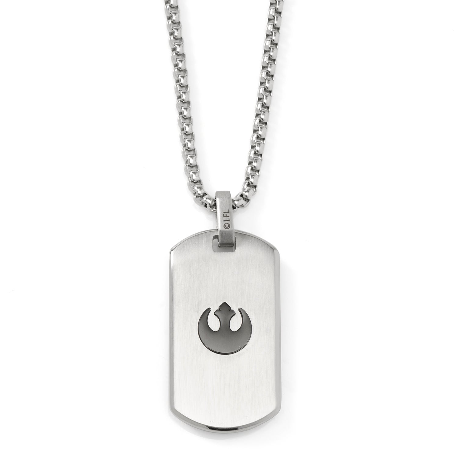Star Wars Darth Vader Stainless Steel Printed Cufflinks with Empire and Rebel Crest Dog Tags Gift Set