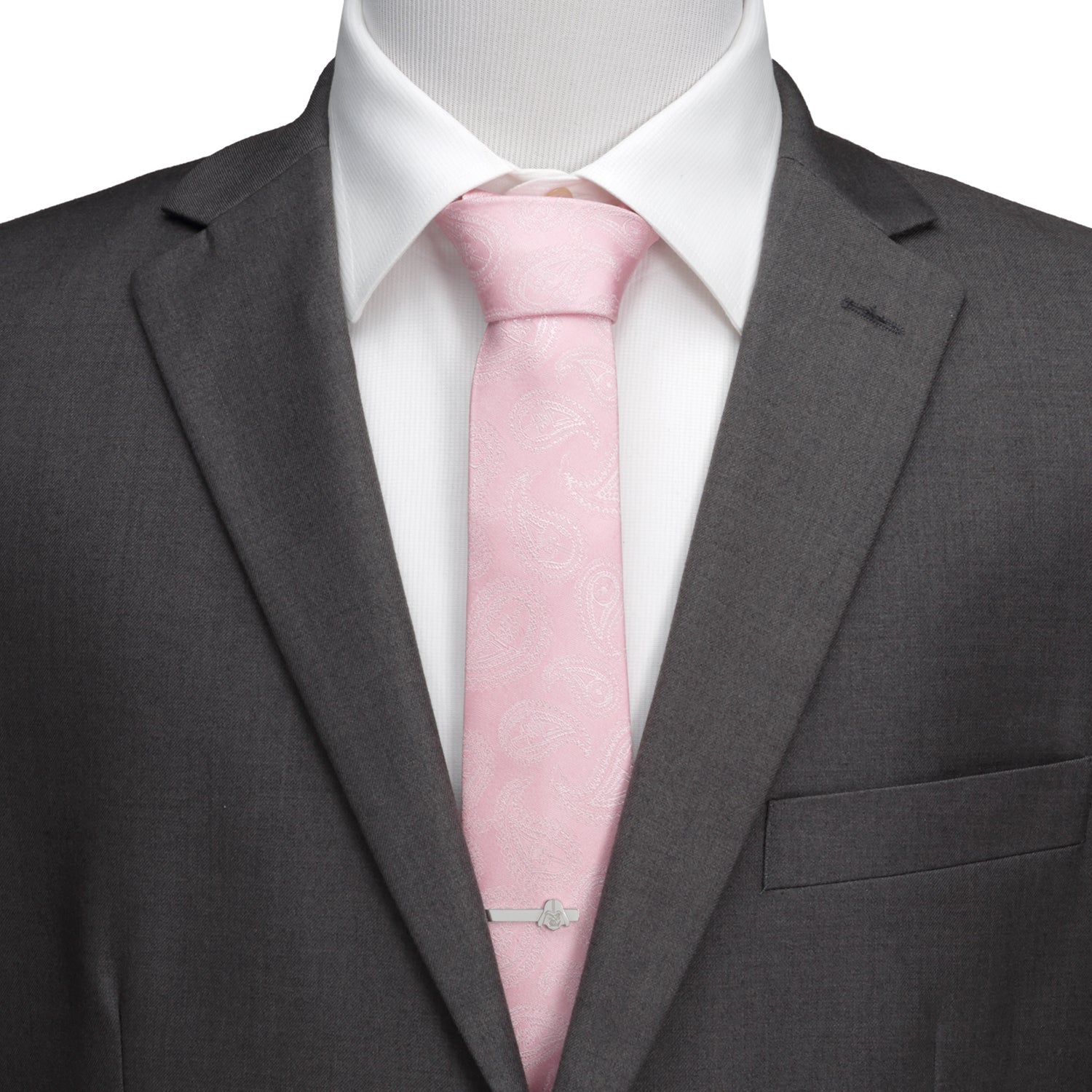 Star Wars Darth Vader Pink Paisley Silk Tie