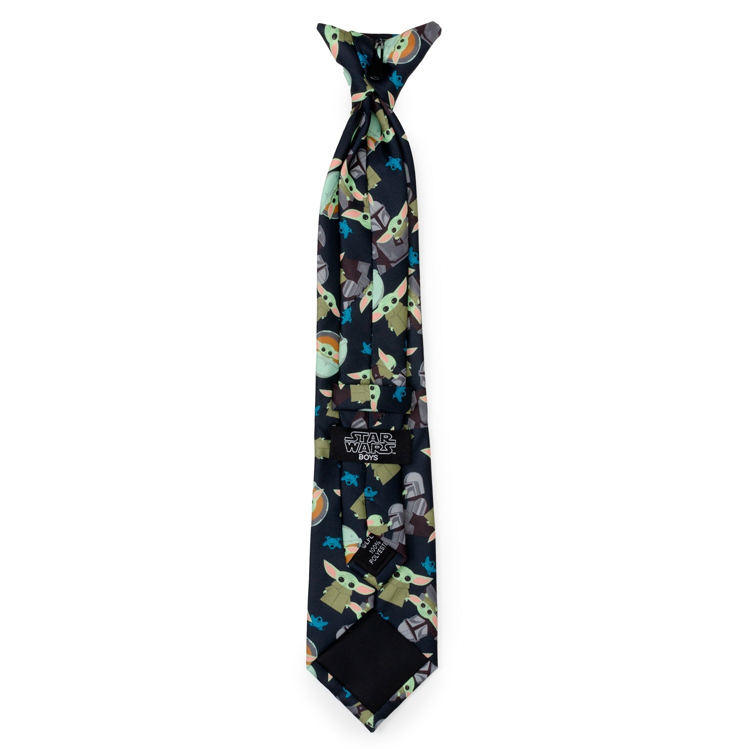 Mando Grogu Navy Boy's Tie