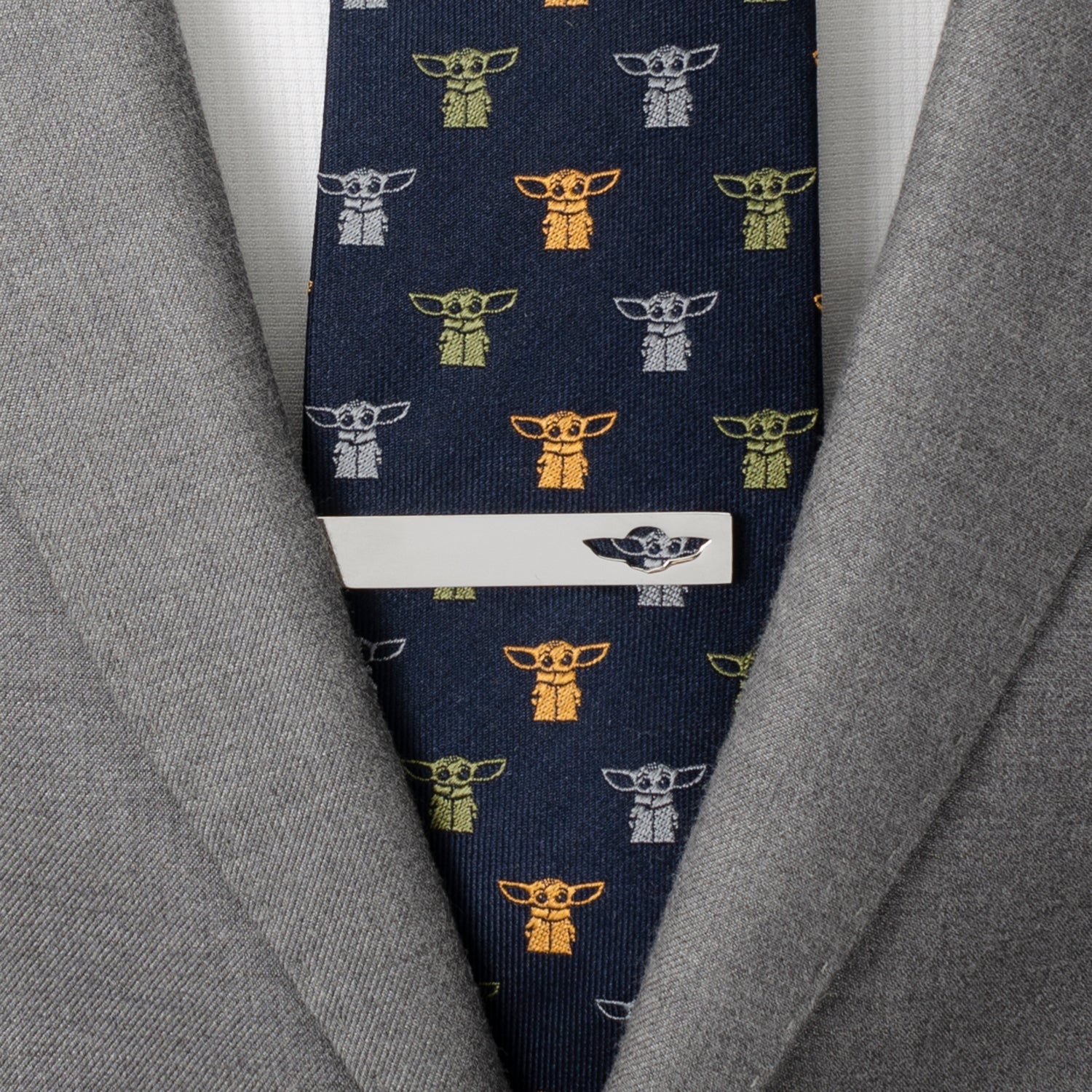 Star Wars Grogu Cutout Tie Bar