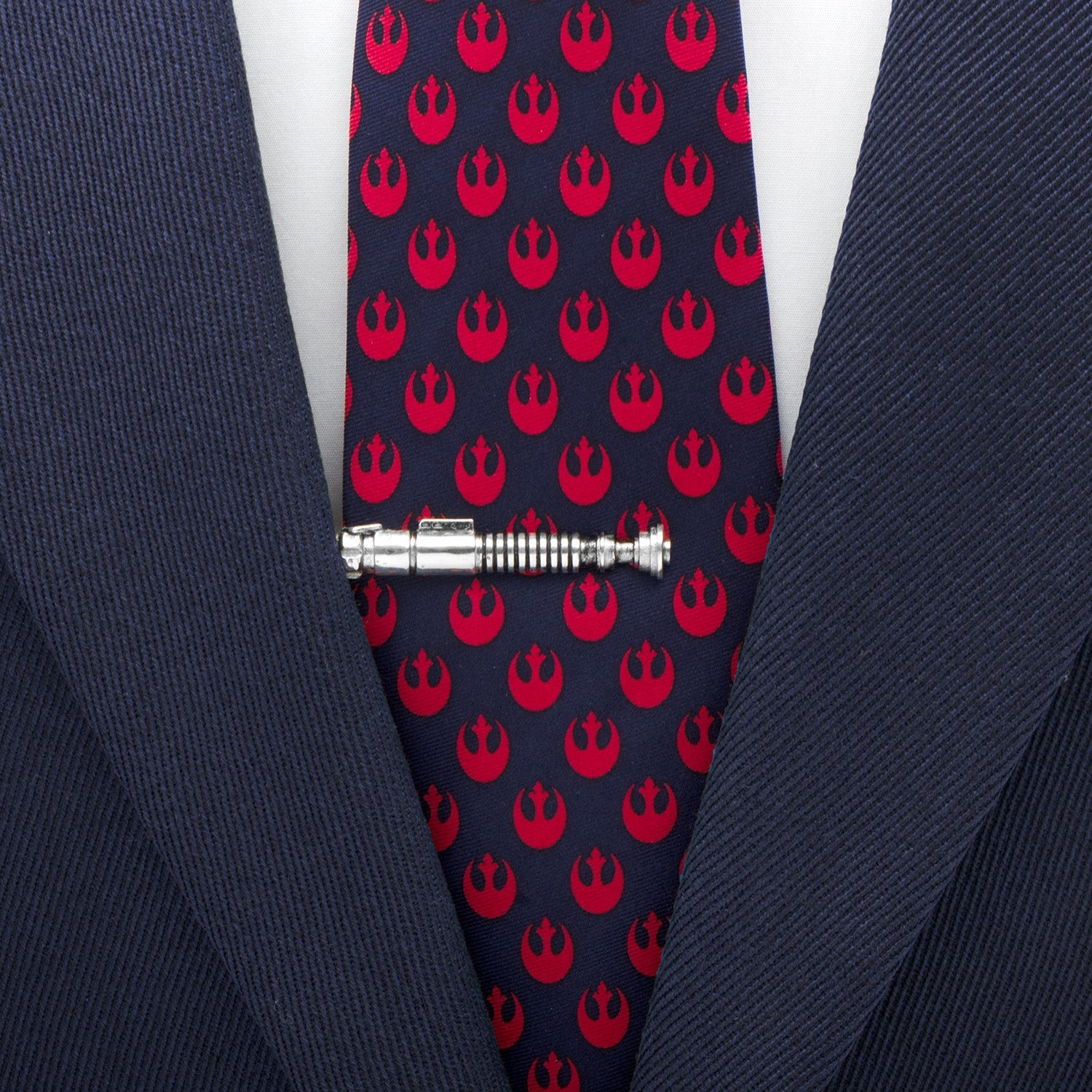 Star Wars Luke Skywalker LIGHTSABER Bracelet, Tie Clip, and Dress Socks Gift Set