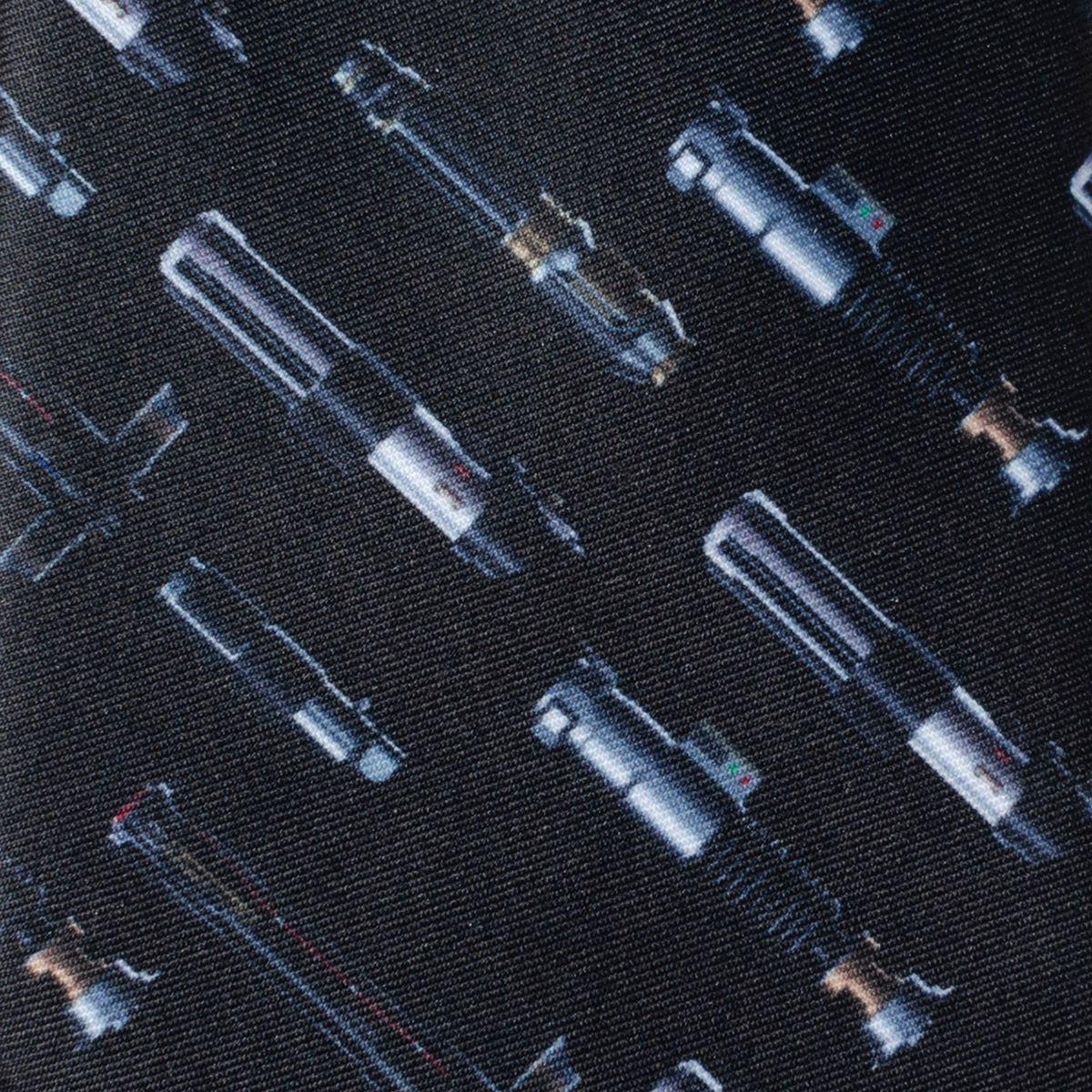 Star Wars LIGHTSABER Hilt Pattern Tie